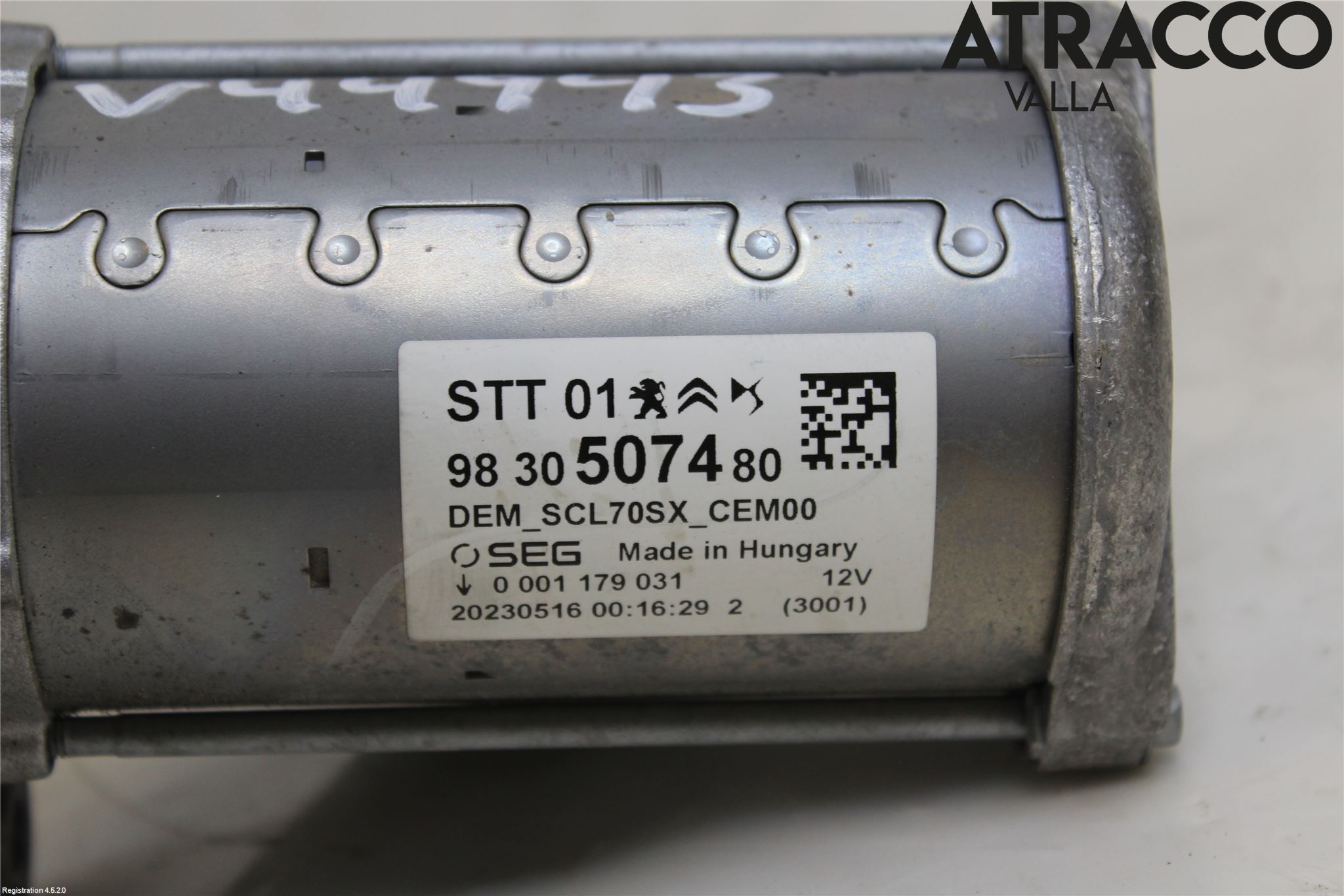 Citroen COTROEN C3 17-24 Startmotor