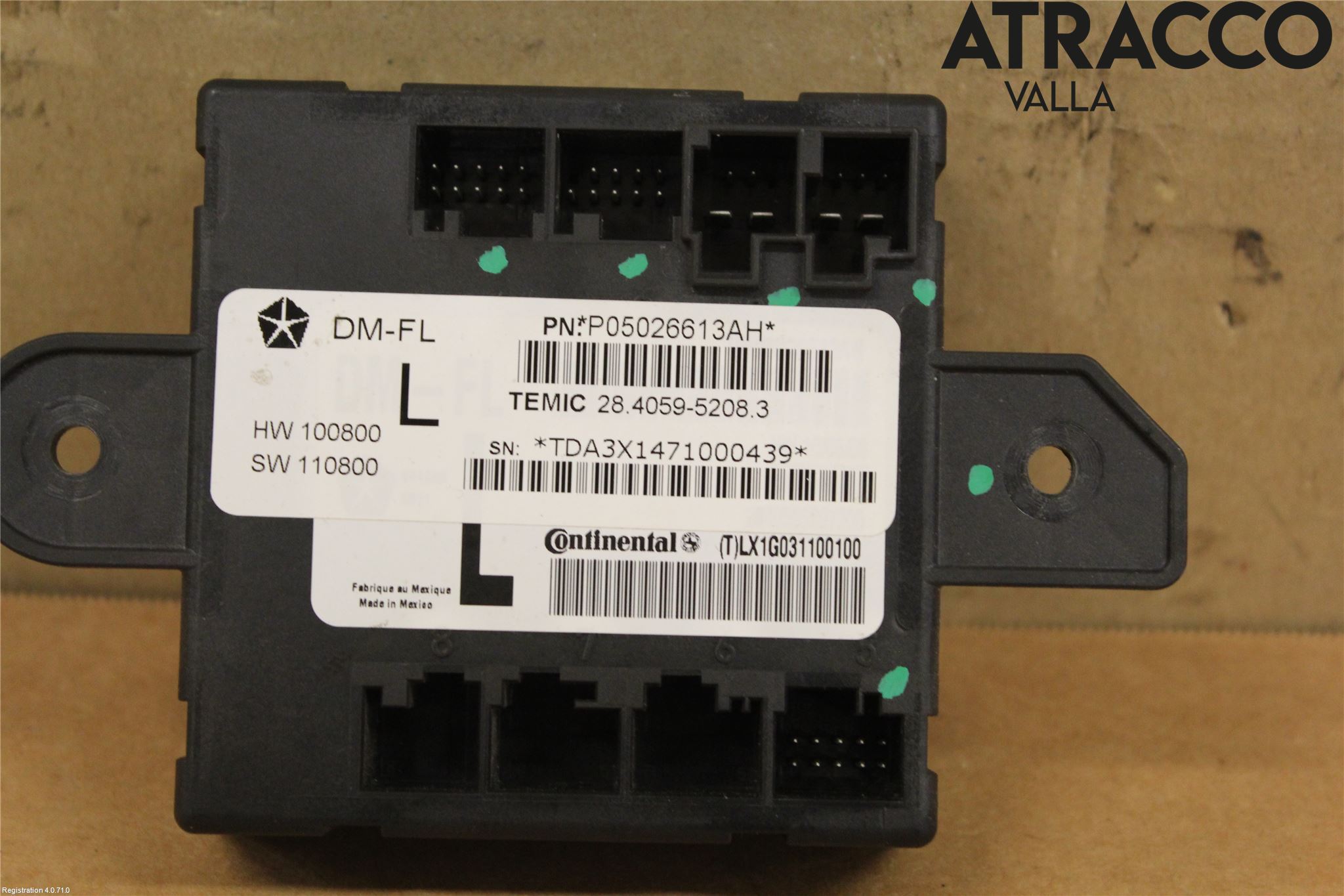 Lancia THEMA Styrenhet Dörr