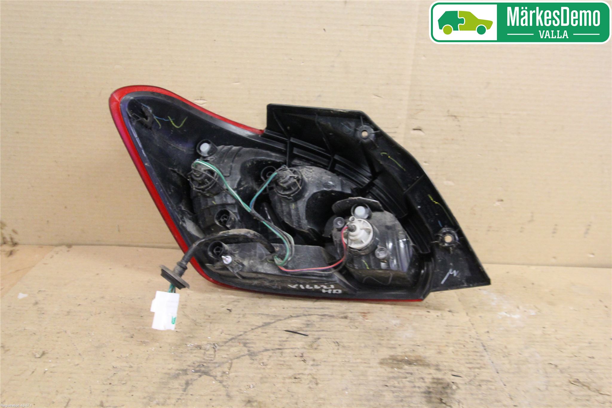 Mitsubishi SPACE STAR 13- Bakljus Höger