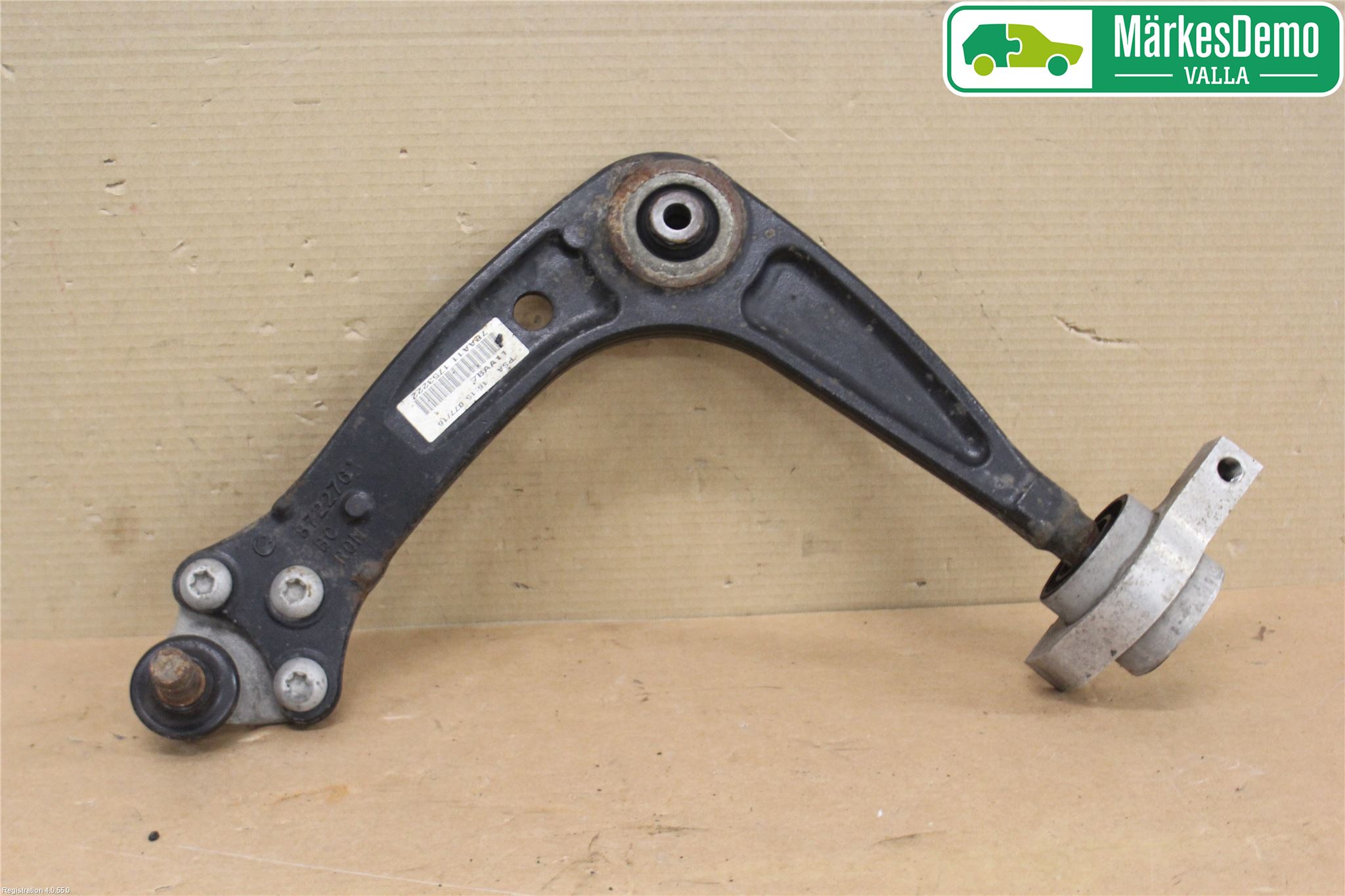 Peugeot 508 11-18 Bärarm Fram Undre Vä