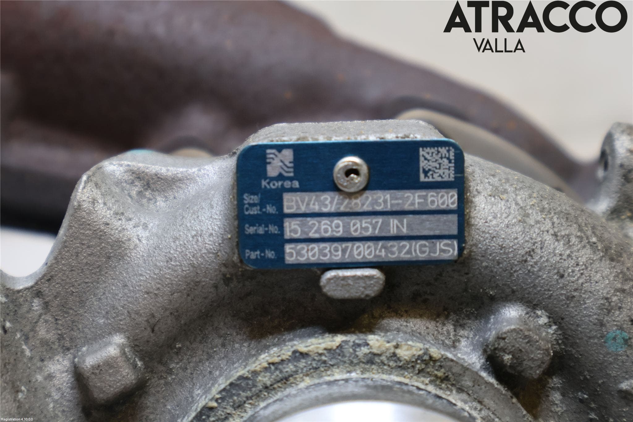 Kia SPORTAGE (QL) 16-21 Turboaggregat