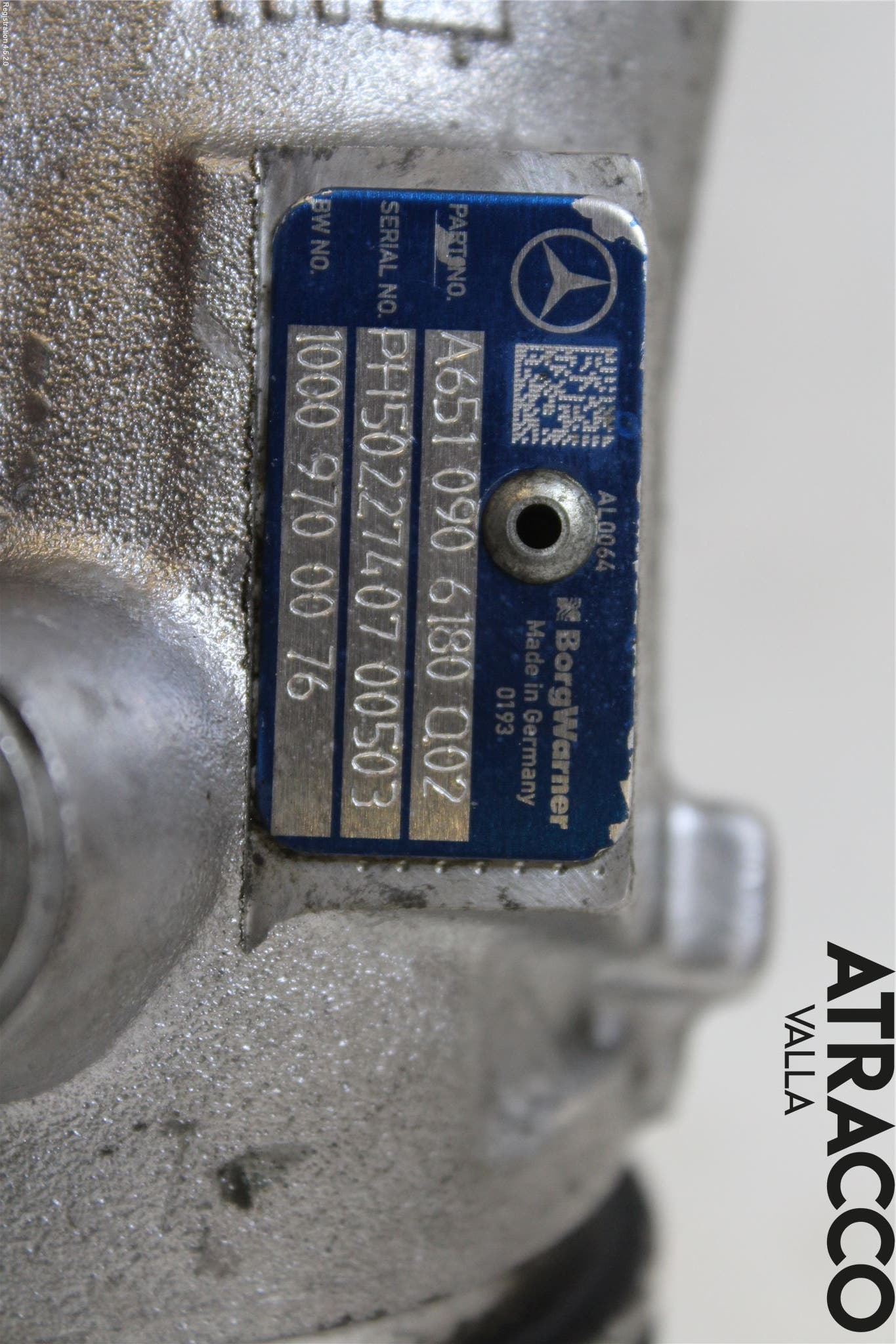 Mercedes-Benz MB C-KLASS (W204) 07-15 Turboaggregat