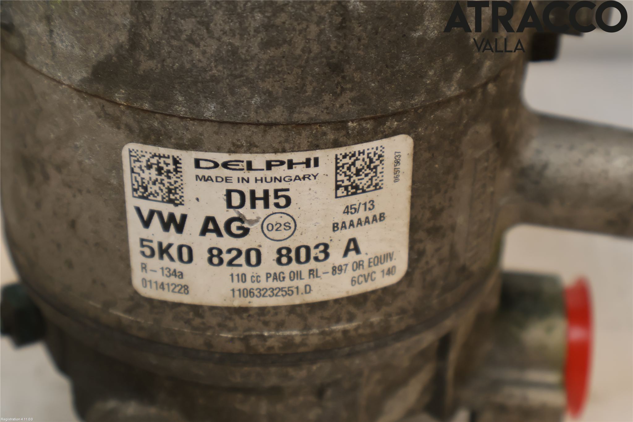 Volkswagen VW PASSAT 11-14 Ac Kompressor