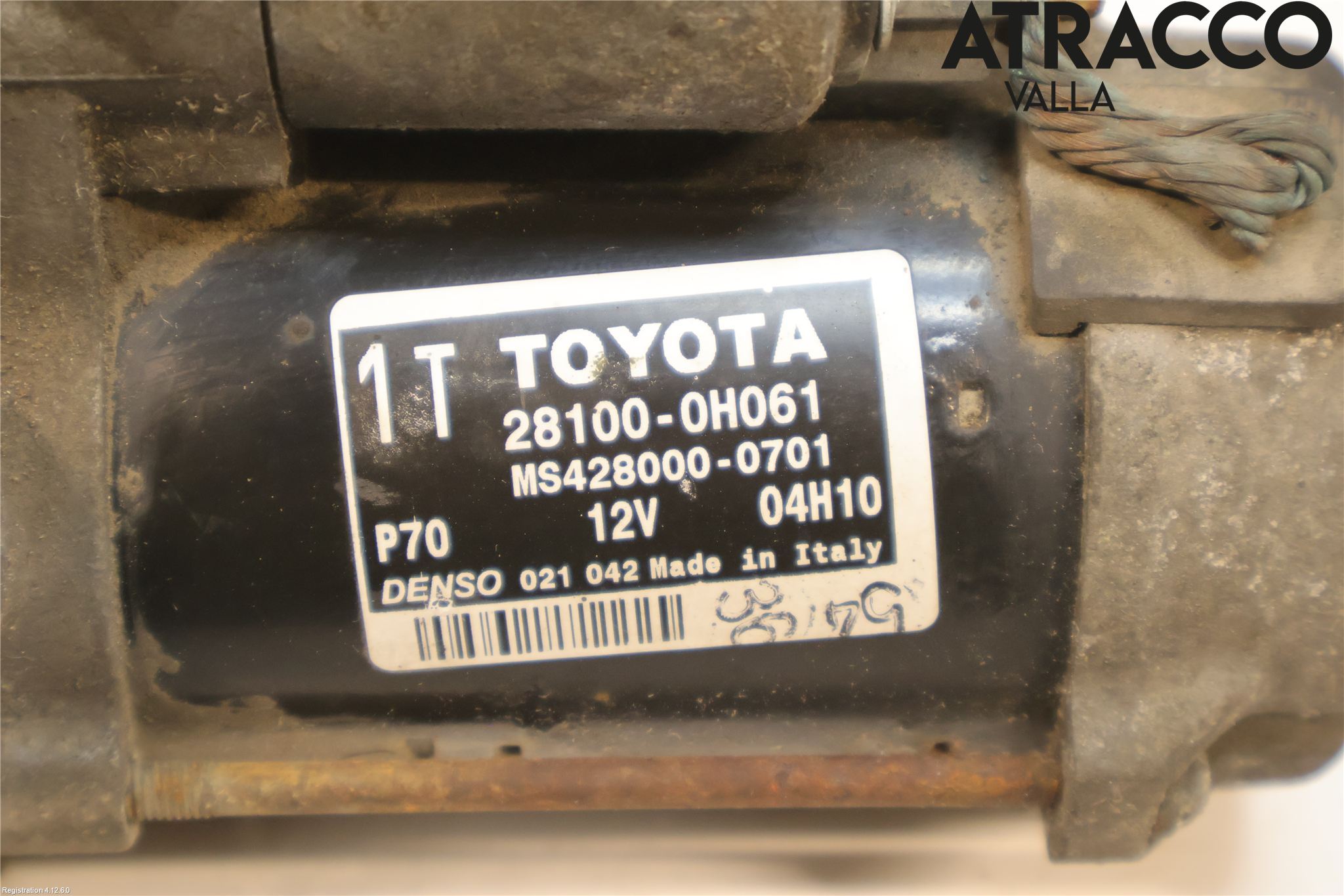 Toyota AVENSIS 03-06 Startmotor