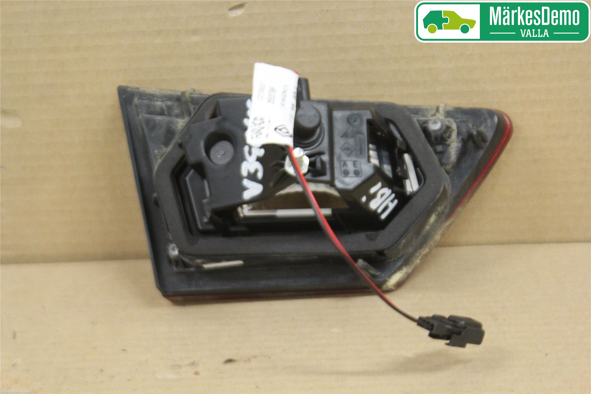 Renault CLIO IV 12-16 Bakljus Lucka Hö