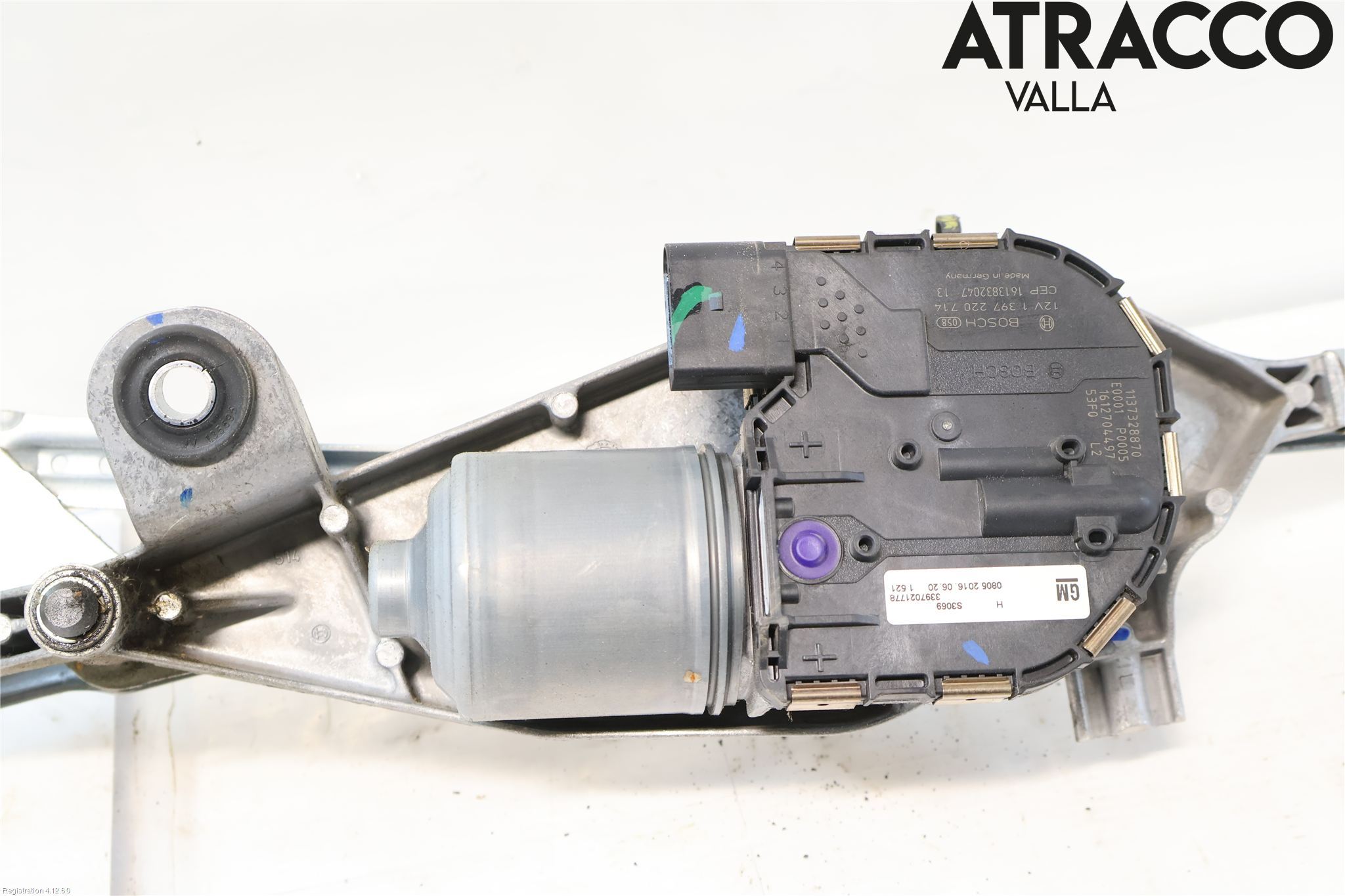 Opel ASTRA K 16-22 Torkarmekanism Vindruta