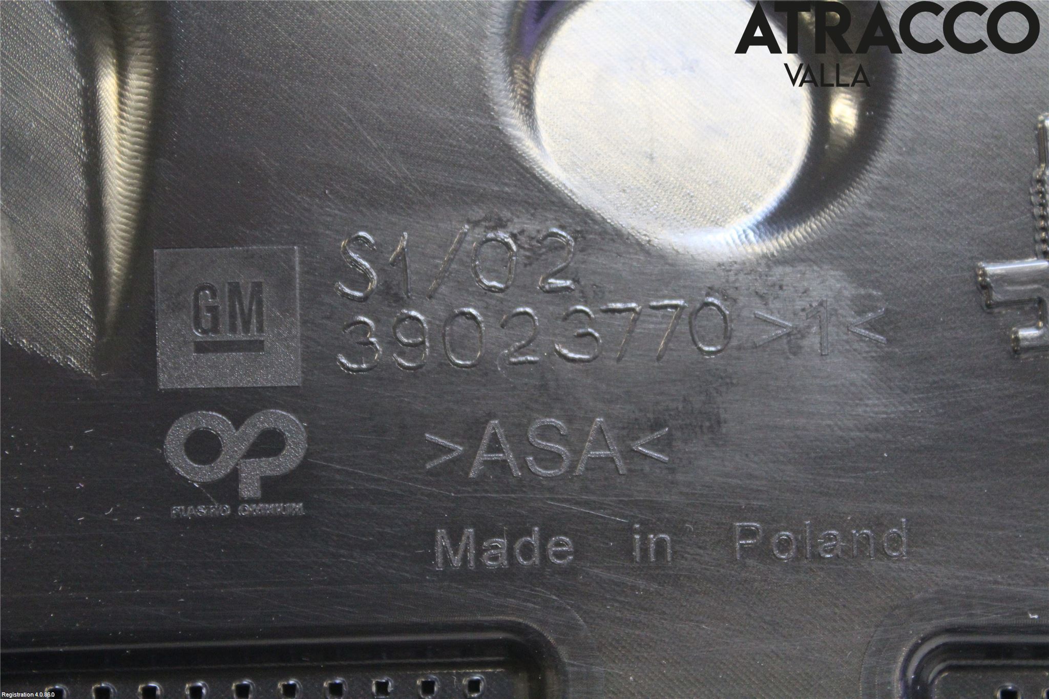 Opel ASTRA K 16-22 Spoiler Baklucka