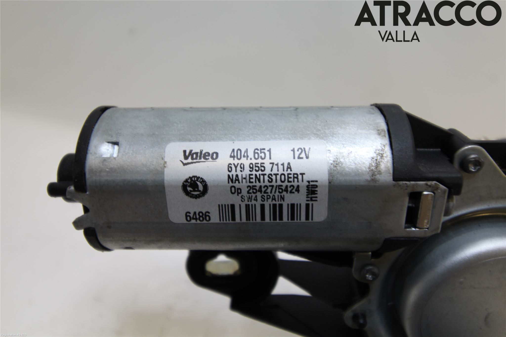 Skoda FABIA 99-07 Torkarmotor Baklucka