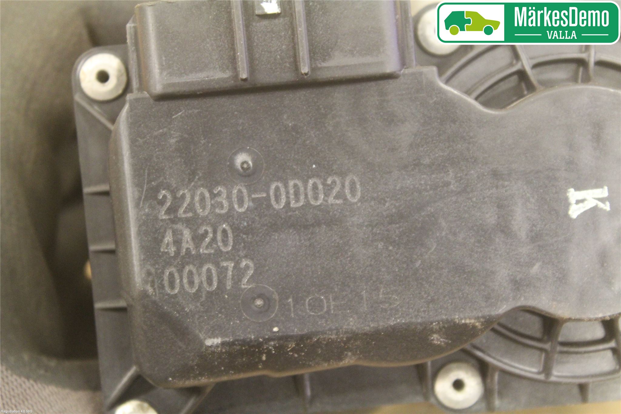 Toyota COROLLA VERSO 04-07 Injspjällhus