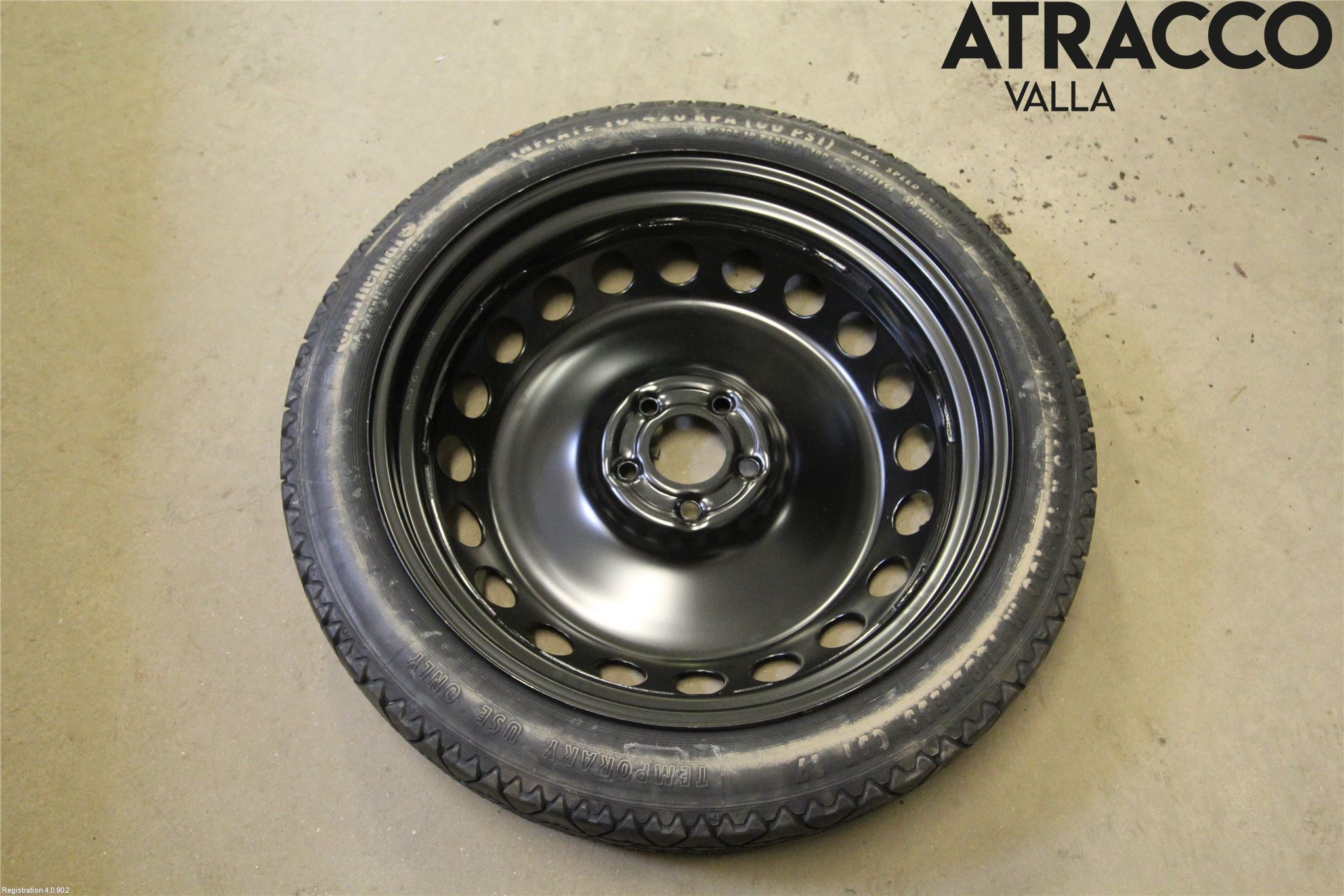 Audi A4/S4 08-11 Hjul Reservhjul Minityp