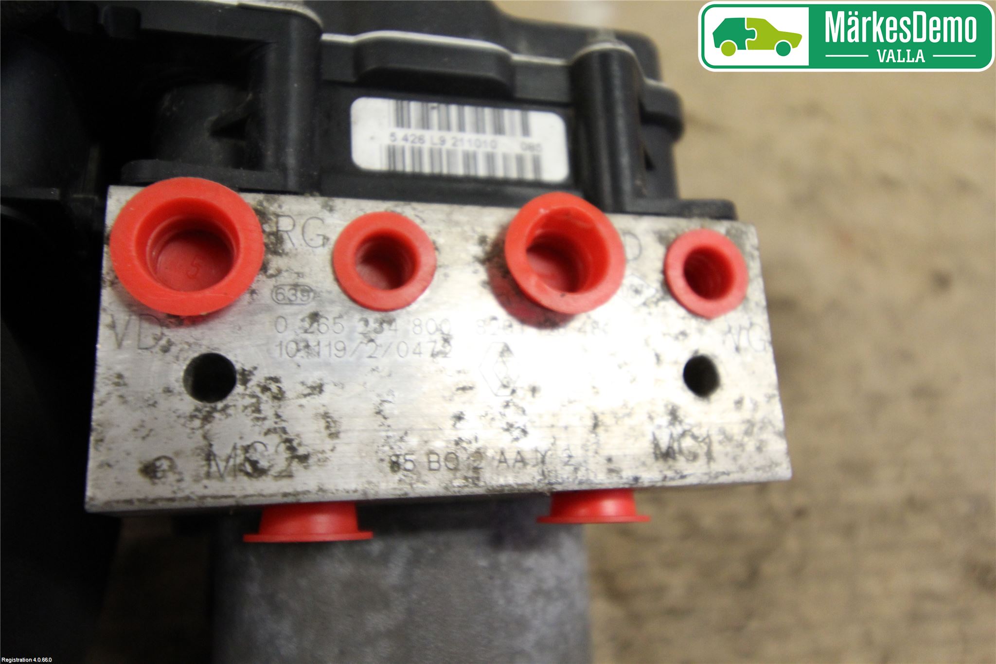 Renault CLIO III  09-12 Abs Hydraulaggregat