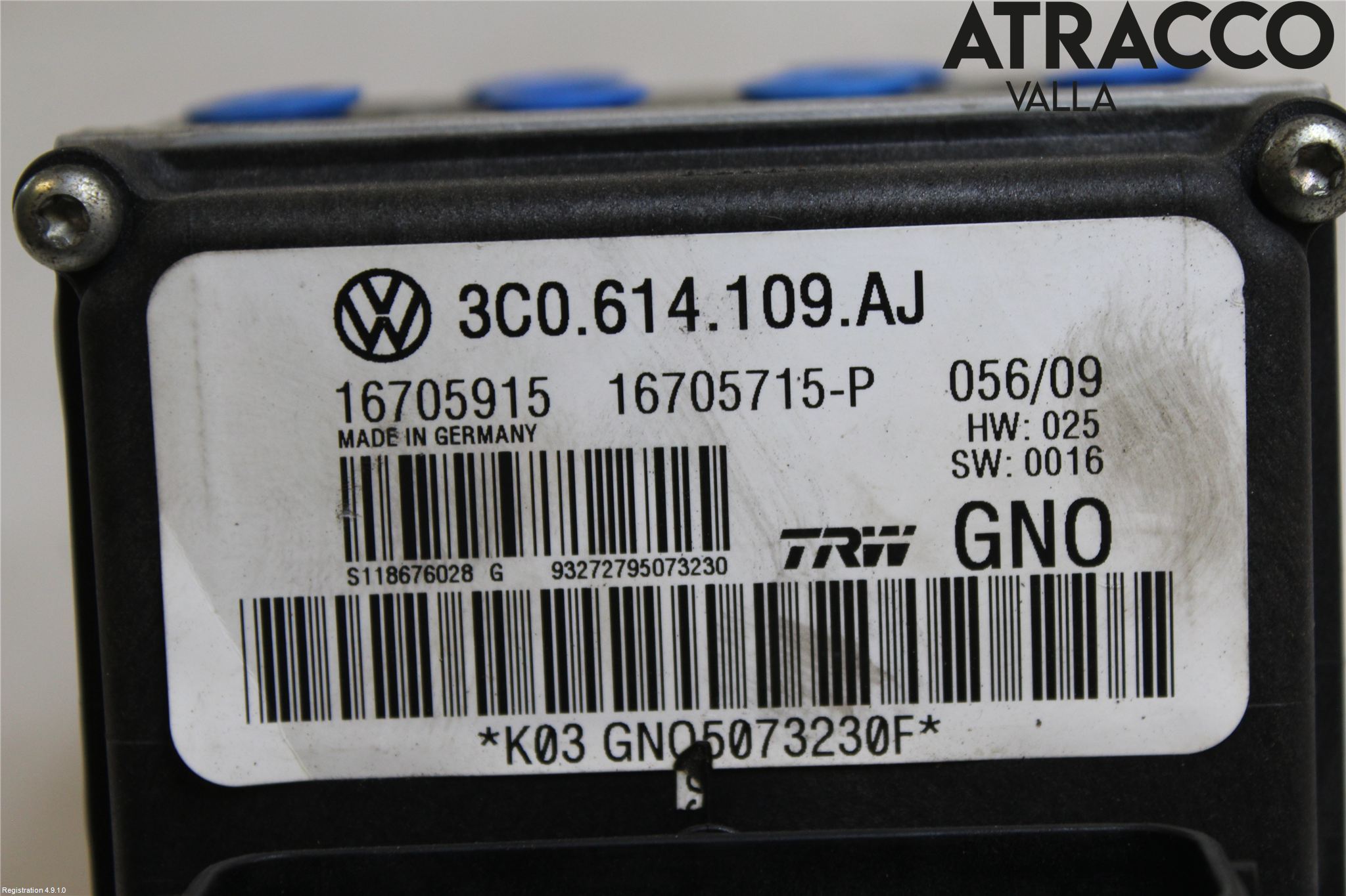 Volkswagen VW PASSAT 05-11 Abs Hydraulaggregat