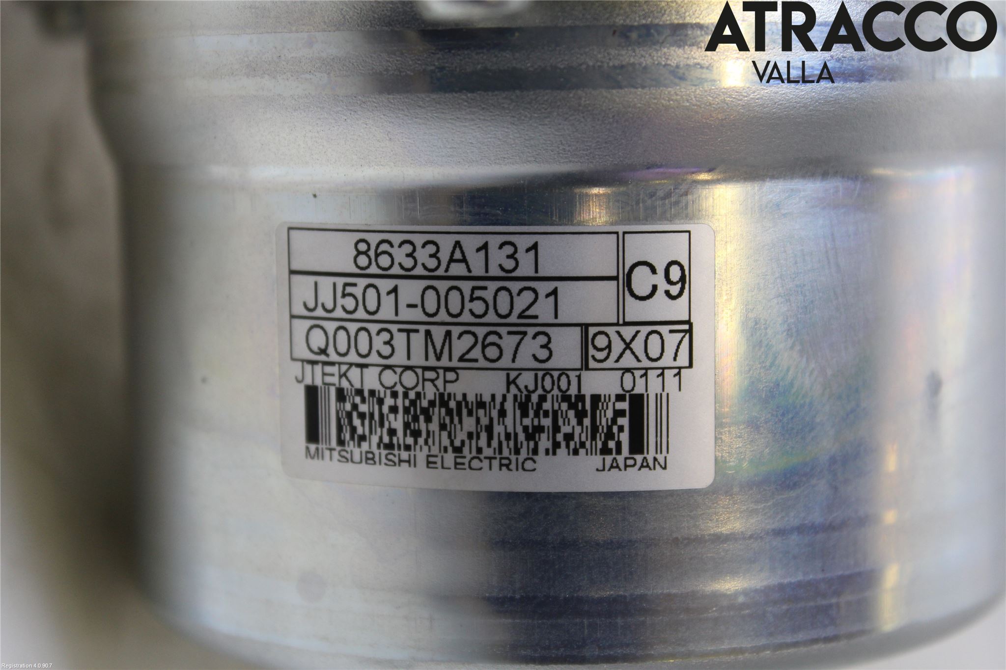 Mitsubishi OUTLANDER 13-21 Rattaxelagg Med Inb Servo