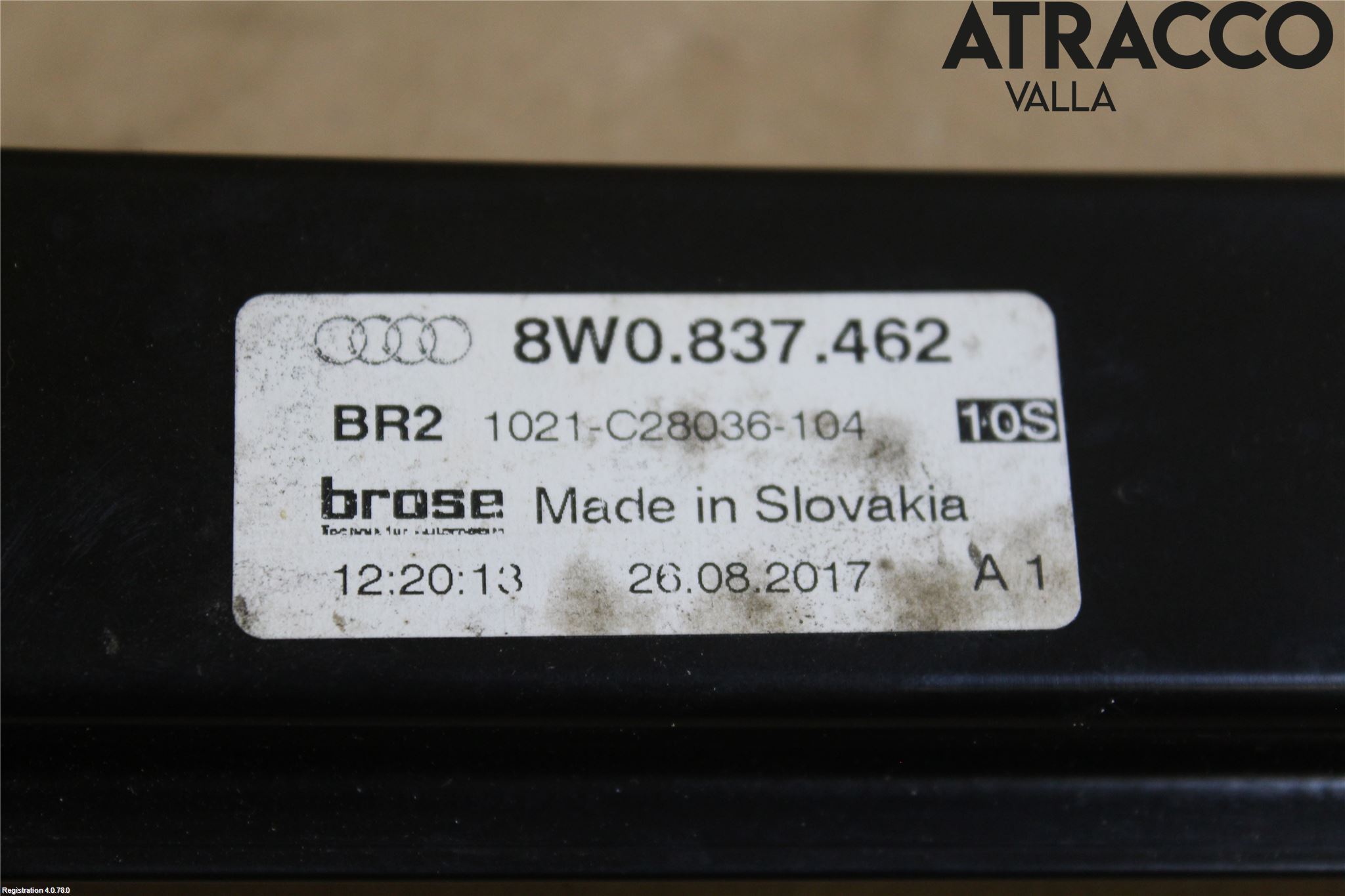 Audi A4/S4 B9 16-19 Fönsterhiss El Kompl