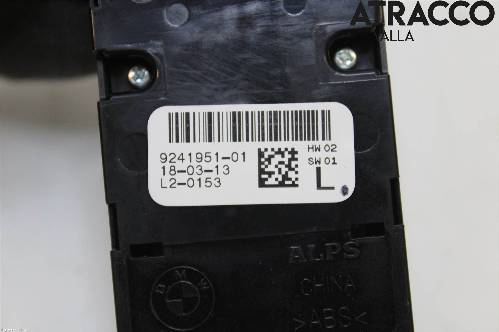 BMW 5 F10/F11/F18 09-17 Strömställare Elhiss