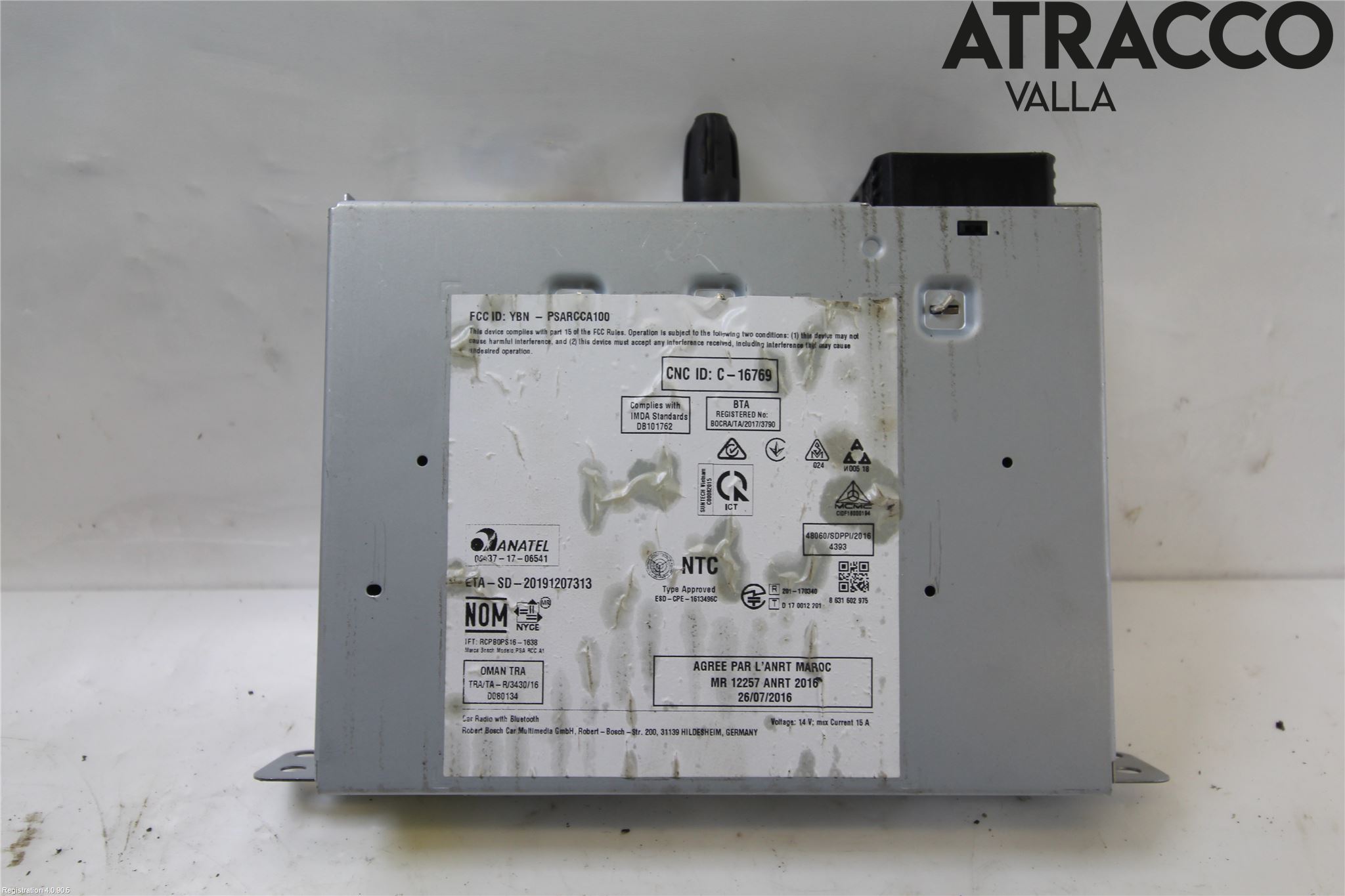 Peugeot 208/E-208 20- Radio