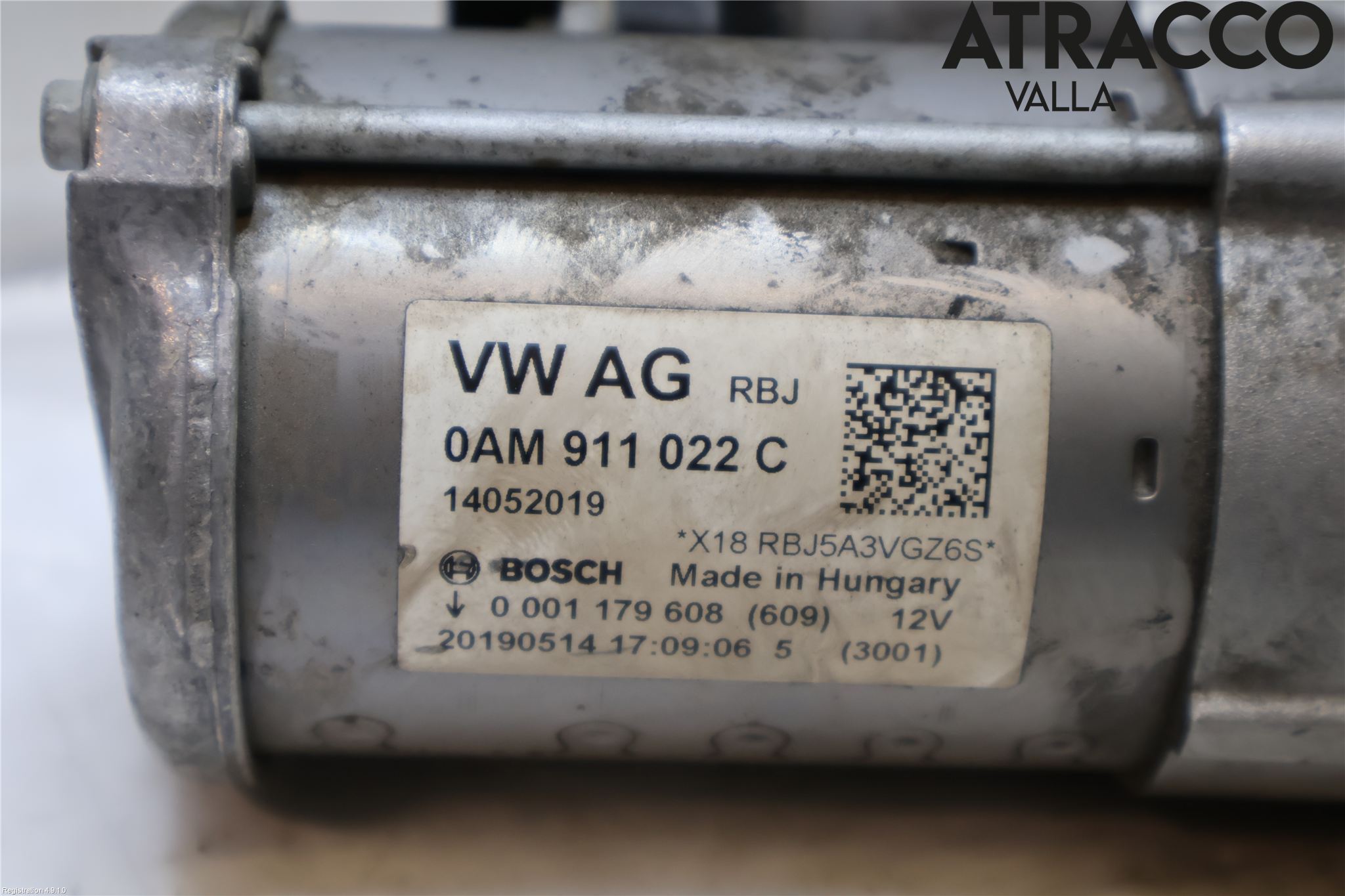 Audi A3/S3 8V 13-20 Startmotor