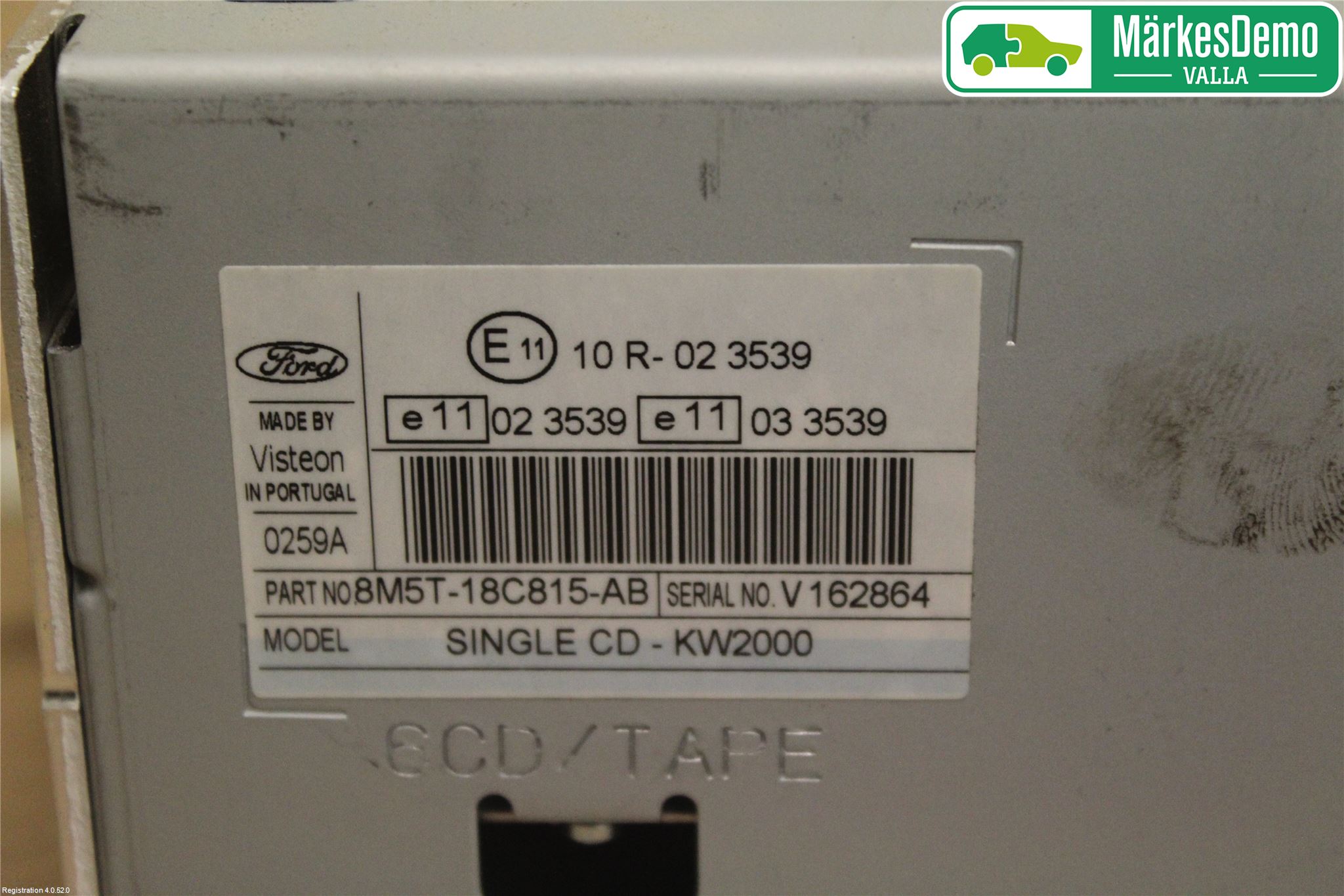 Ford FOCUS 08-11 Cd Radio - Multimediapanel