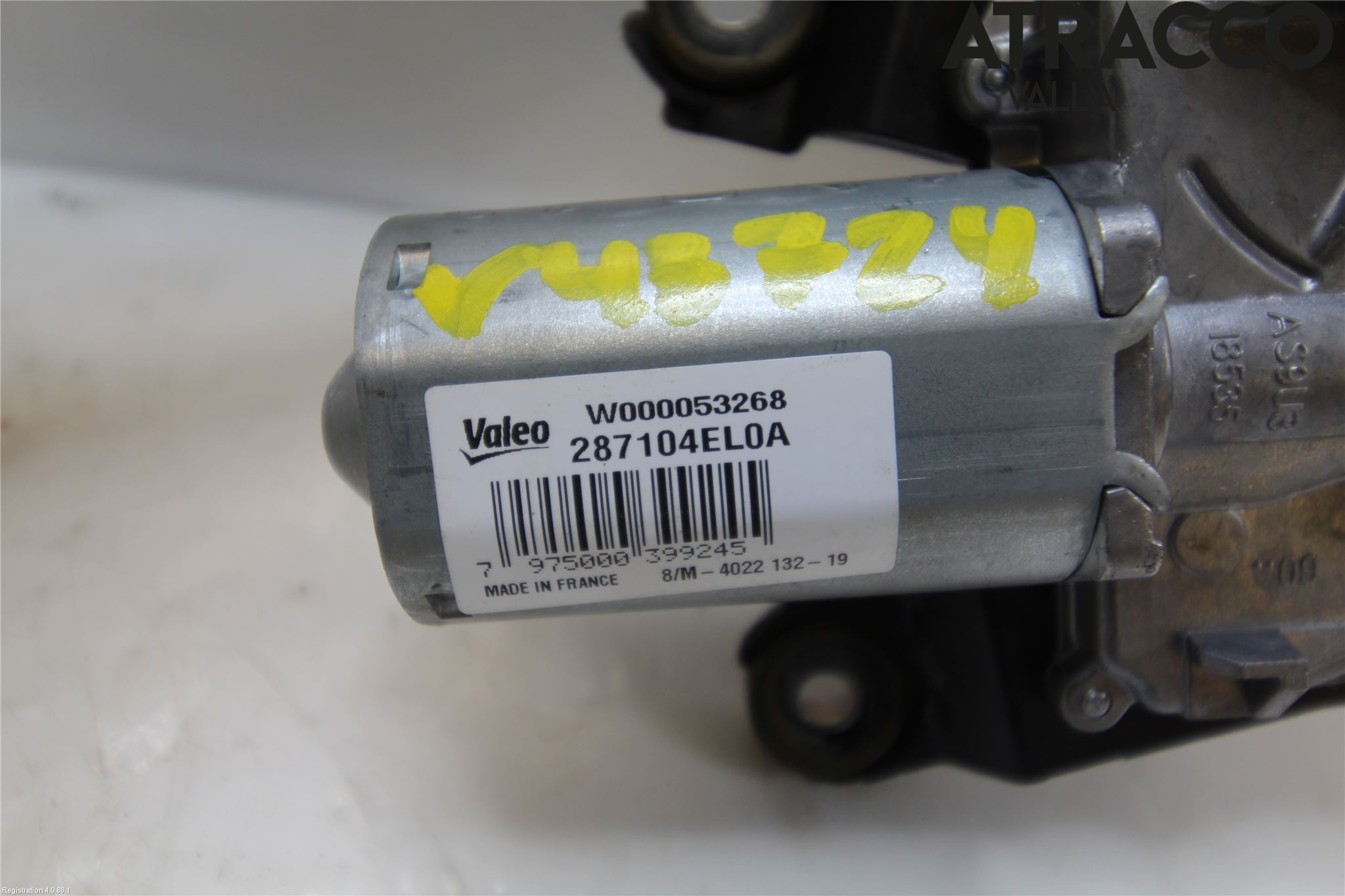 Nissan QASHQAI 17-21 Torkarmotor Baklucka