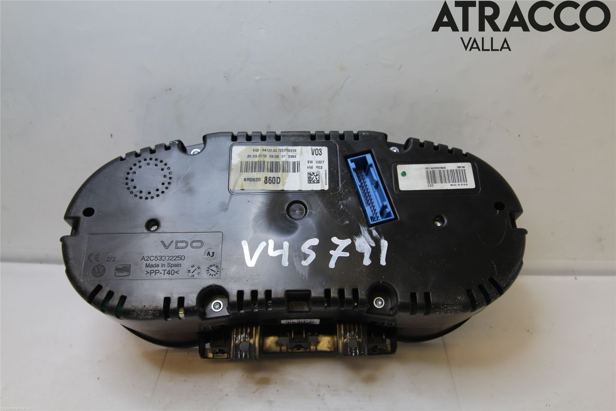 Volkswagen VW POLO 10-17 Instrument Komb