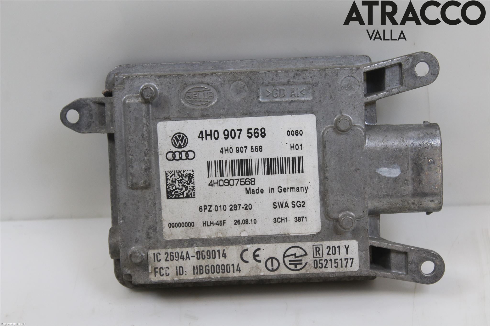 Audi A8/S8 4H 10-17 Sensor Aktivt Kollisionsskydd