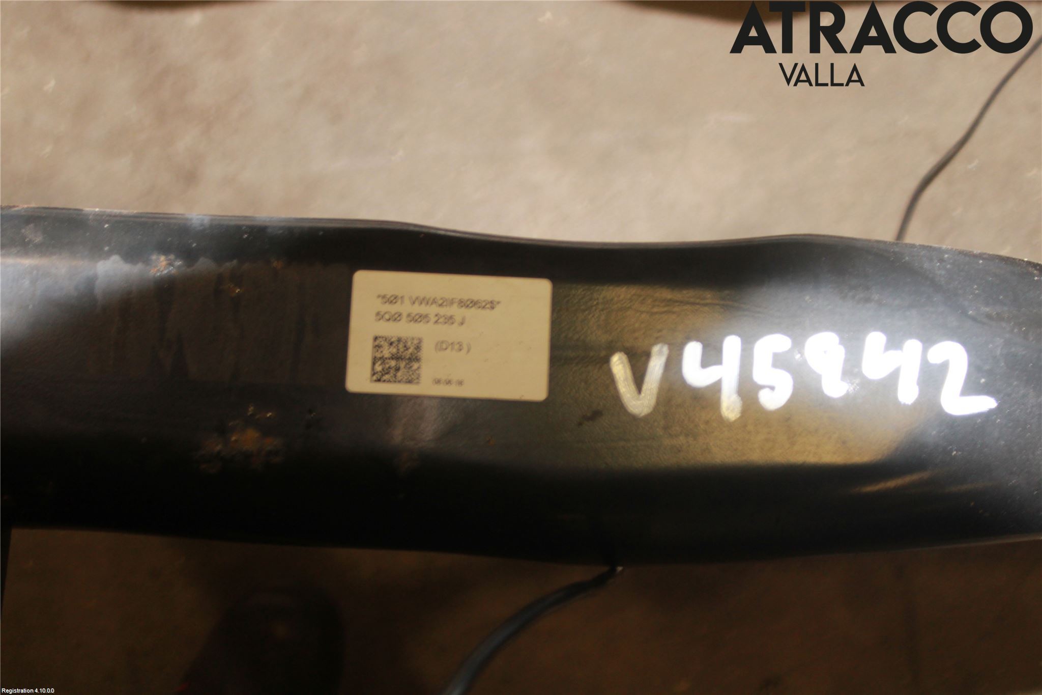 Volkswagen VW GOLF / E-GOLF VII 13-20 Bakaxelbalk