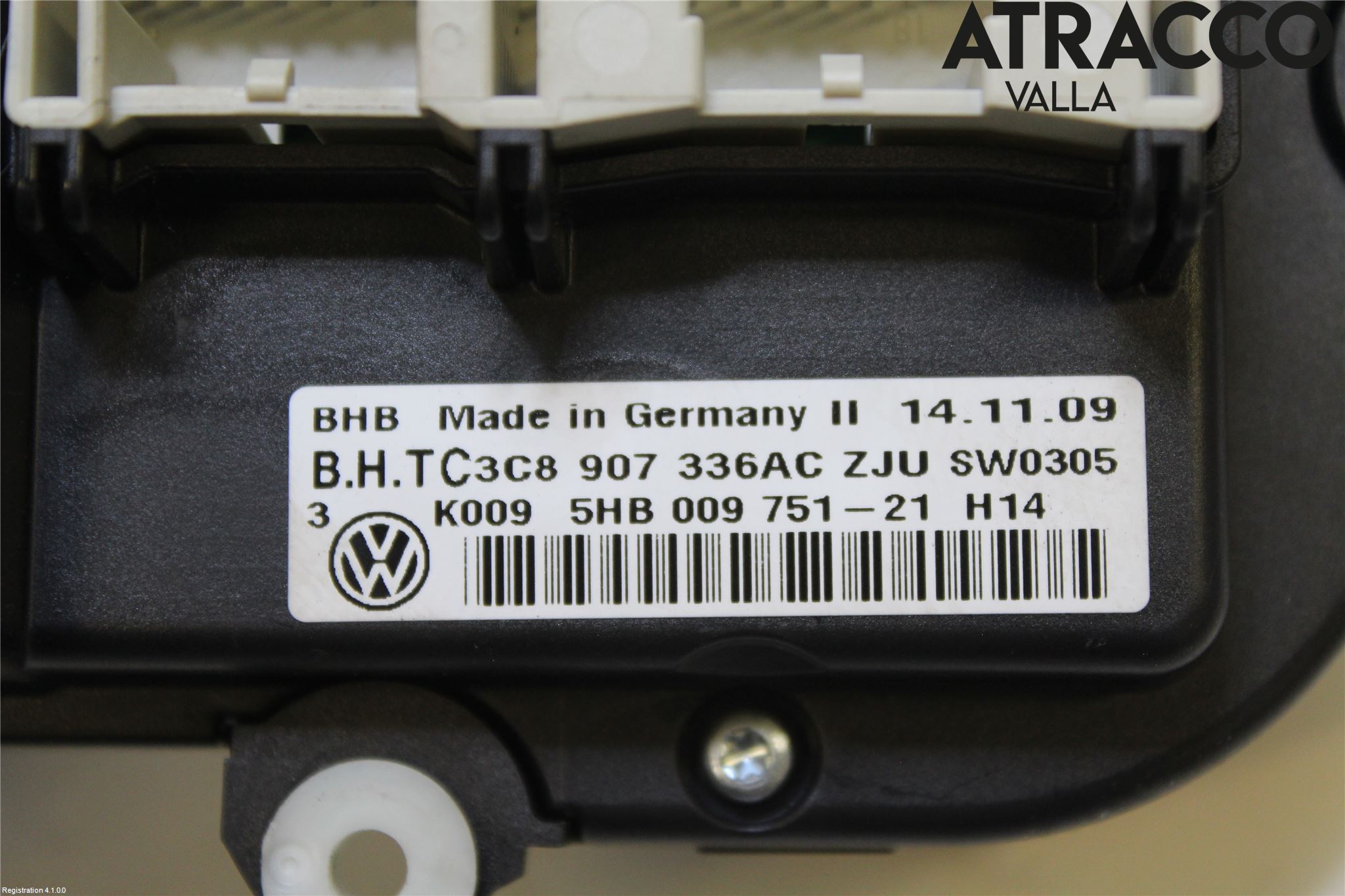 Volkswagen VW GOLF PLUS/CROSS GOLF 04-14 Ac Styrenhet Ac Manöveren