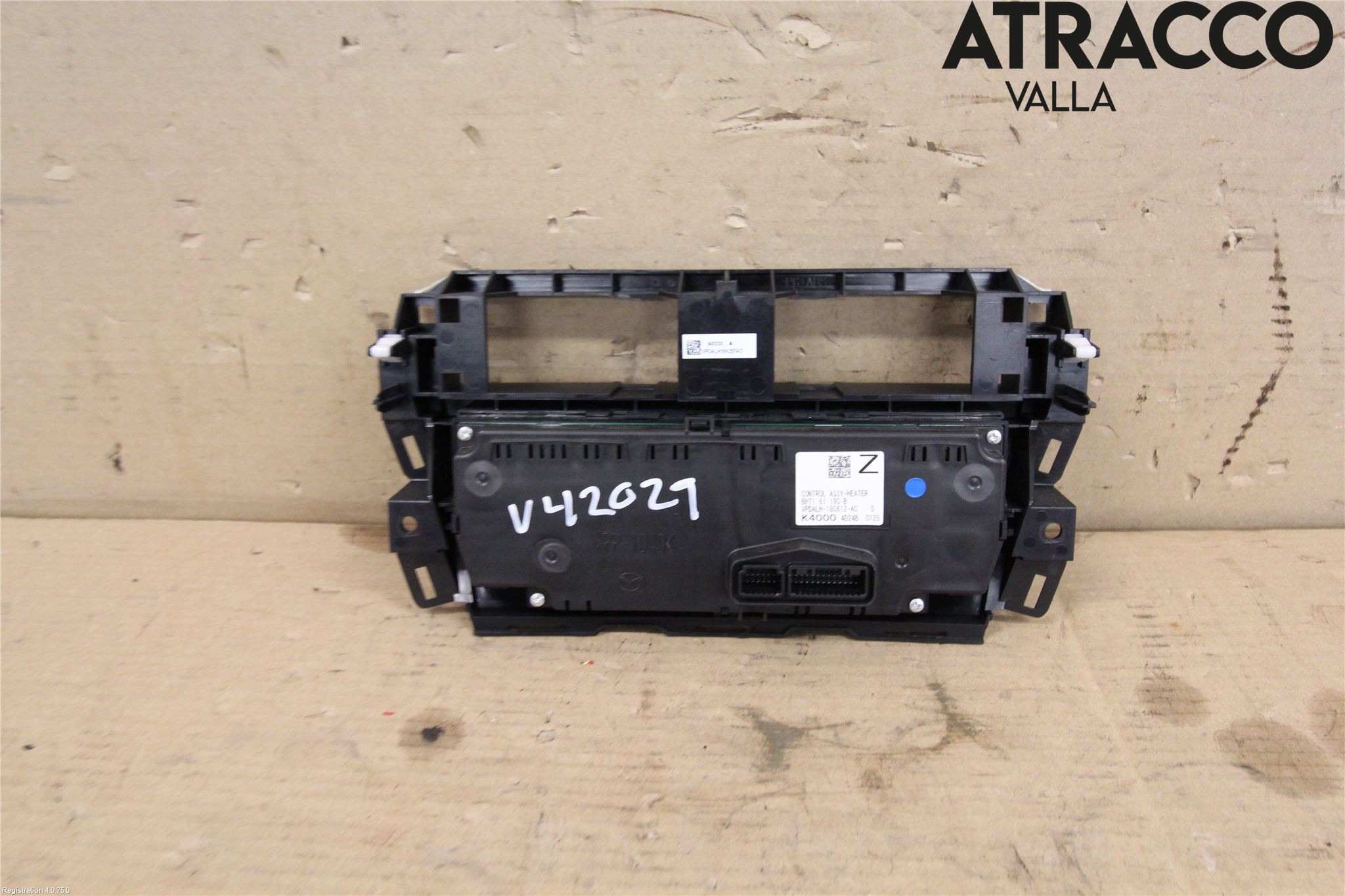 Mazda 3 III 14-19 Ac Styrenhet Ac Manöveren