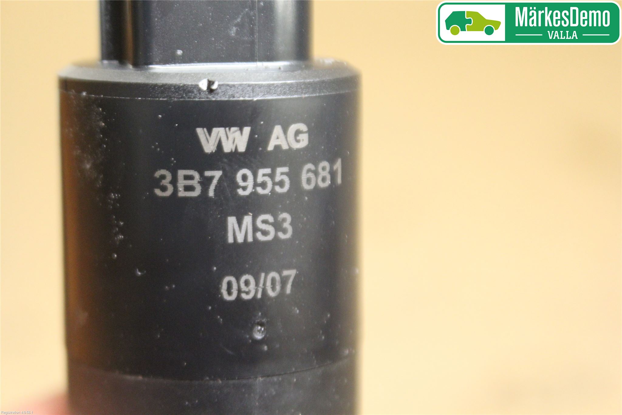 Volkswagen VW TOURAN 03-10 Spolarpump Högtryck