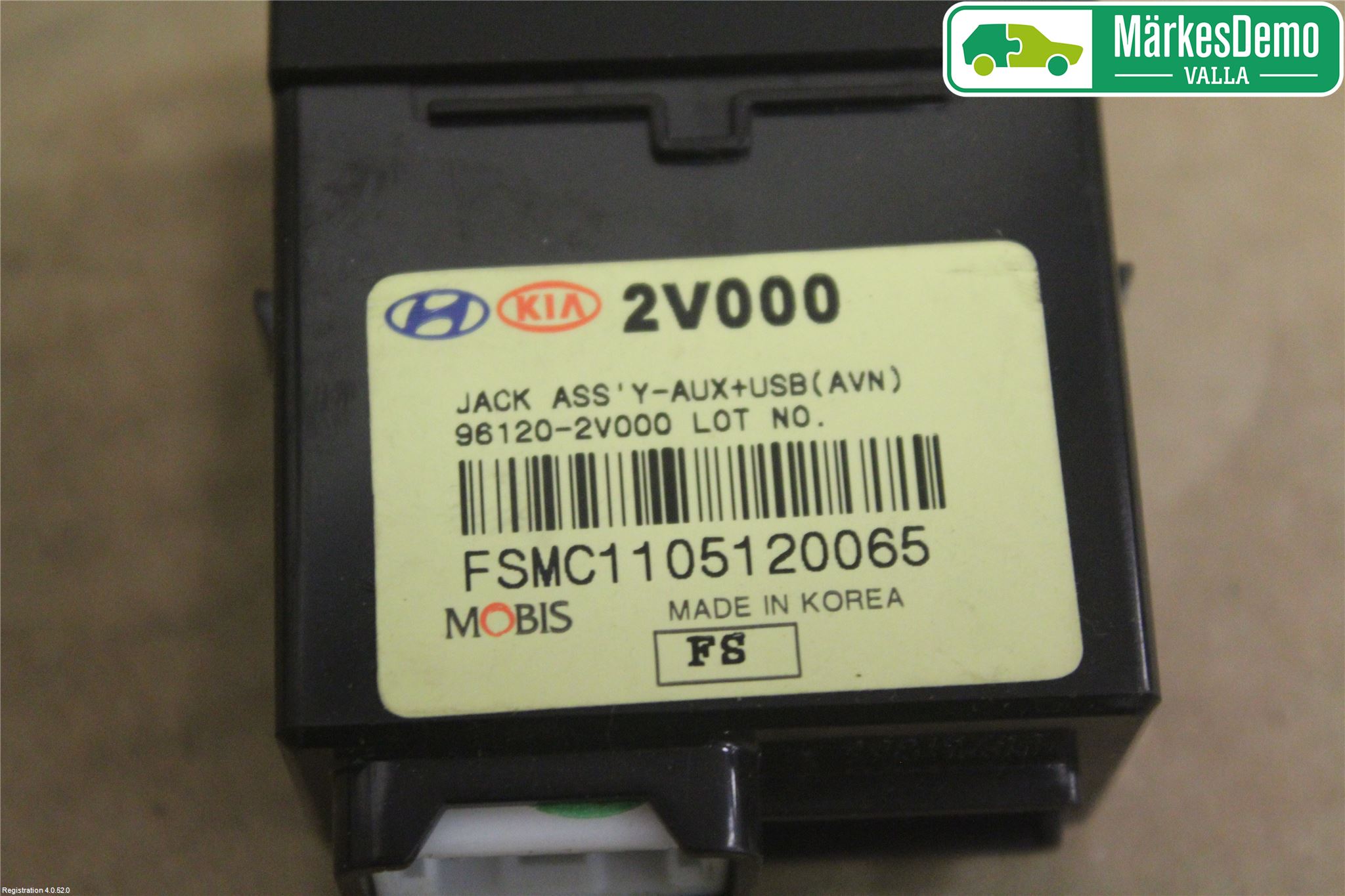 Hyundai VELOSTER 12-17 Usb Connection