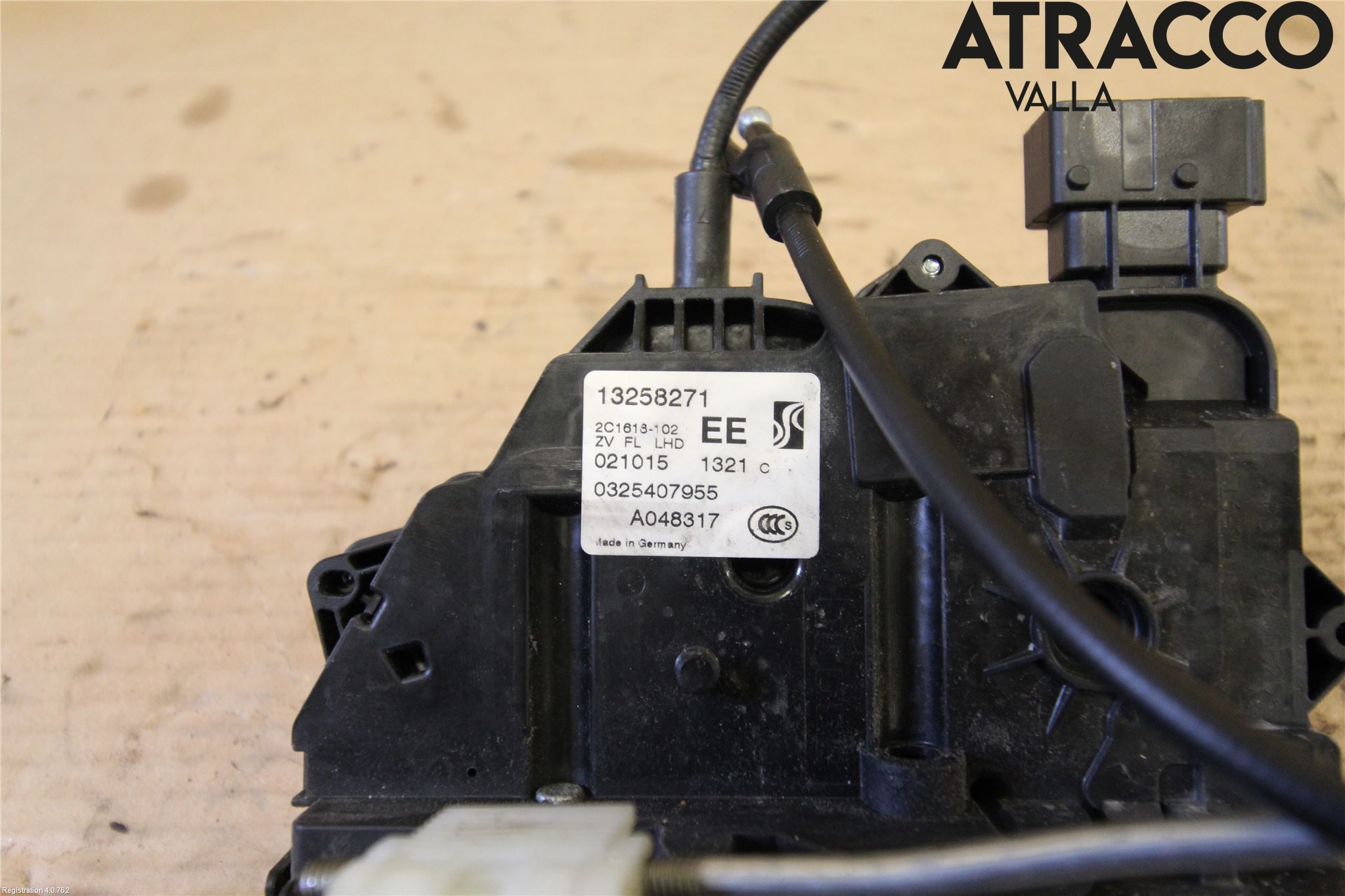 Opel MERIVA B 10-17 Låskista-Dörrlås