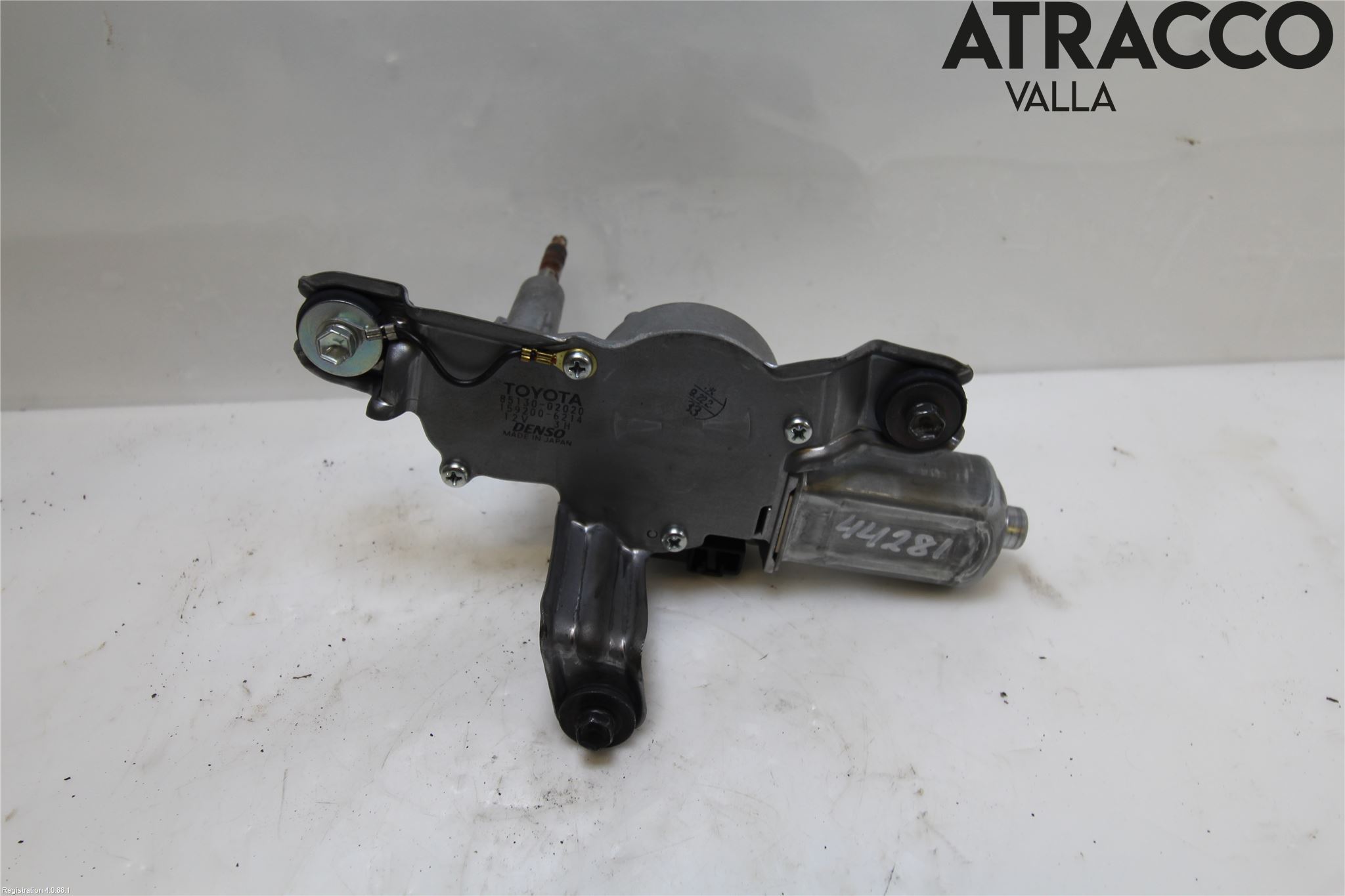 Toyota COROLLA 02-07 Torkarmotor Baklucka