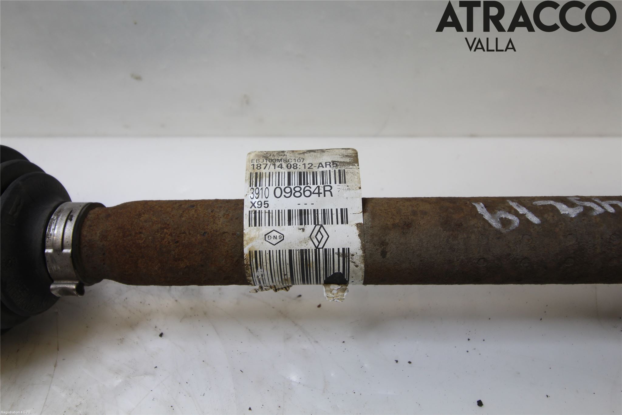 Renault MEGANE III 09-15 Drivaxel Fram Höger