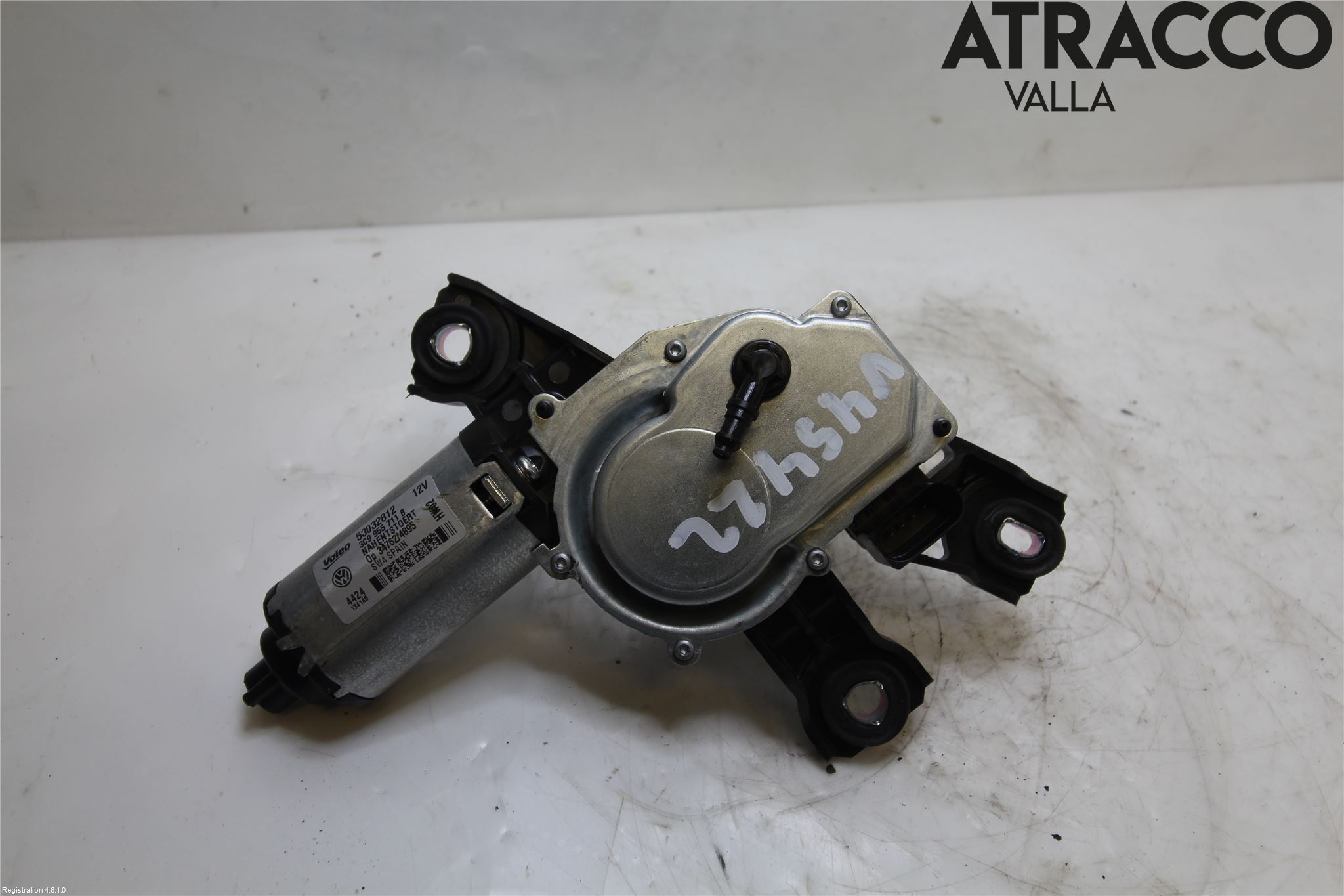 Volkswagen VW PASSAT 11-14 Torkarmotor Baklucka