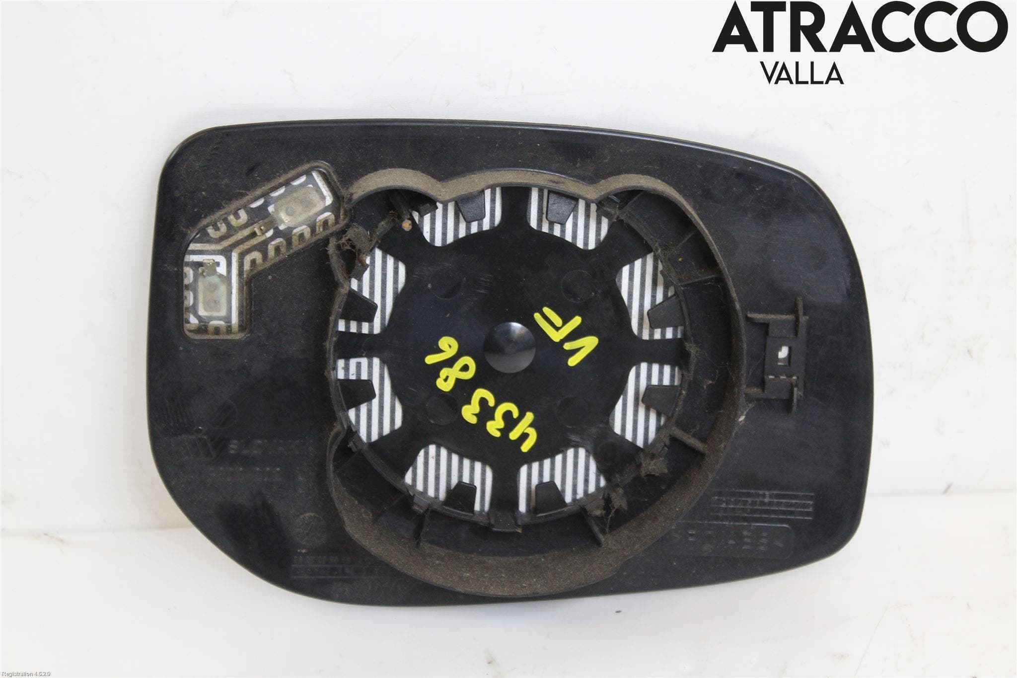 Toyota AURIS 10-12 Spegelglas Vä