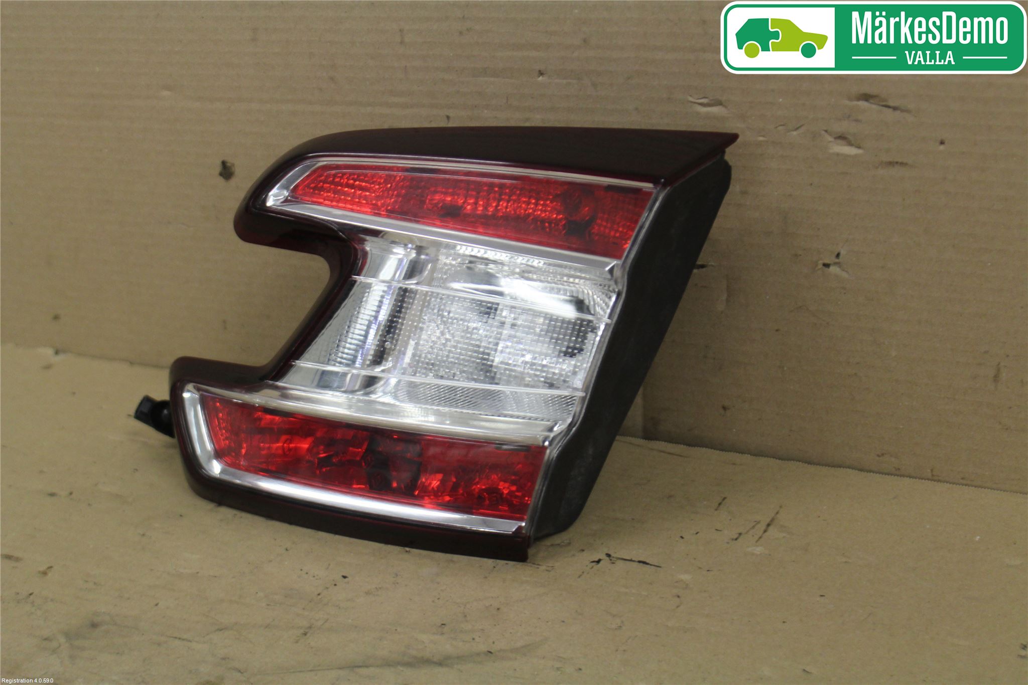 Renault MEGANE III 09-15 Bakljus Lucka Hö