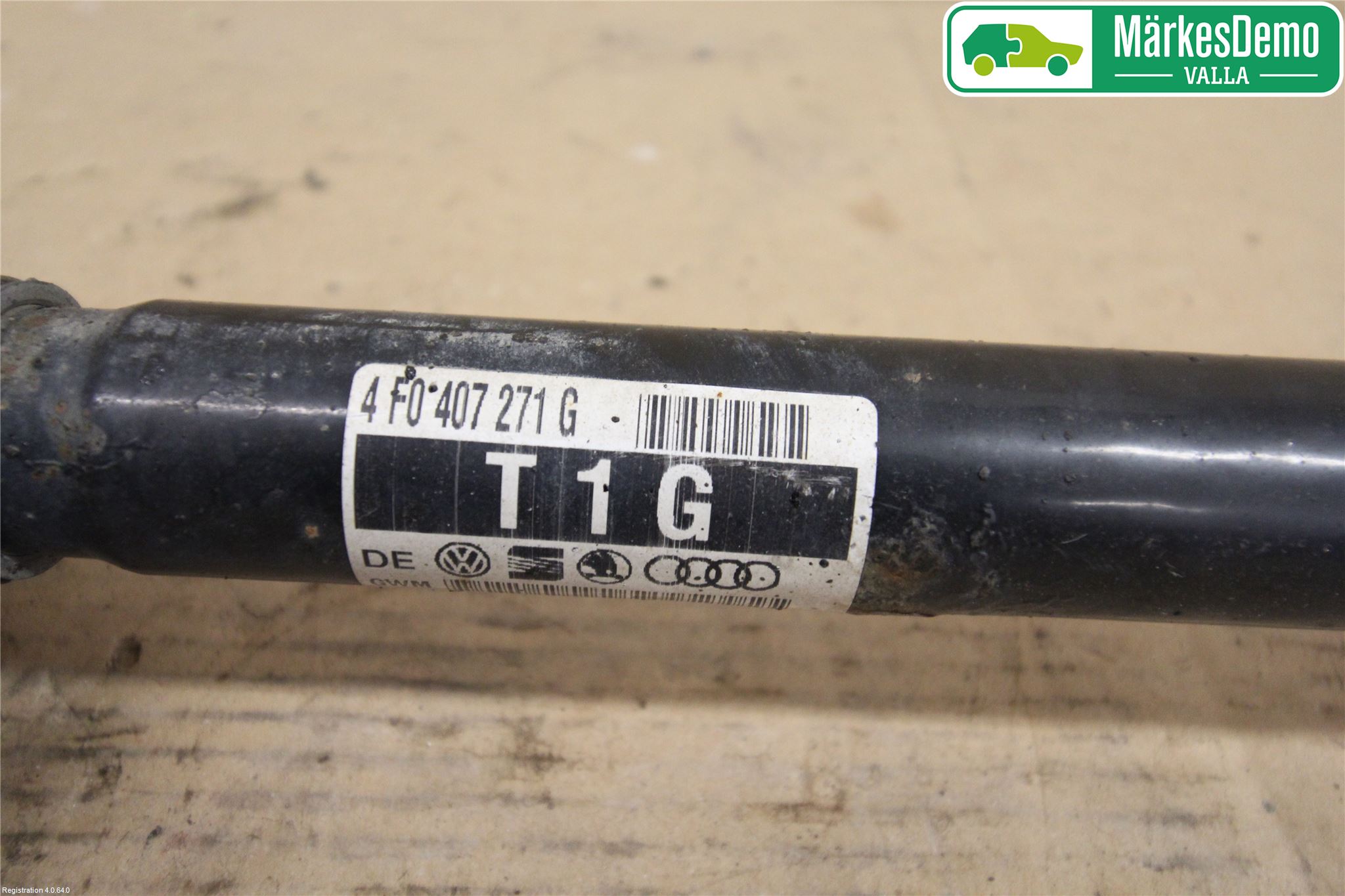 Audi A6/S6     05-11 Drivaxel Fram Vänster