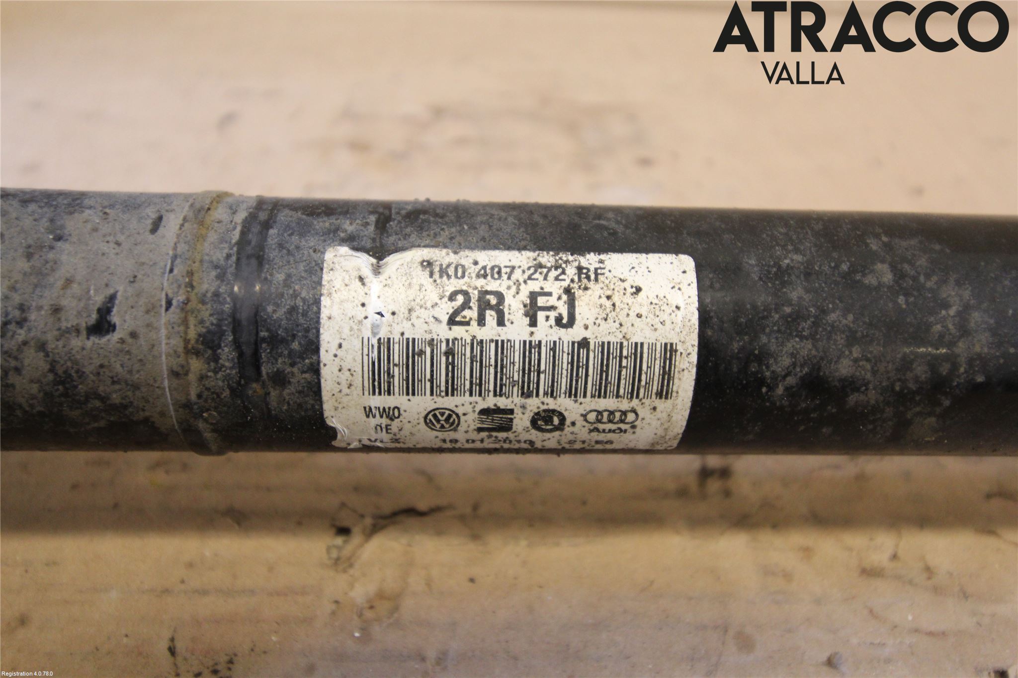Audi A3/S3 05-13 Drivaxel Fram Höger