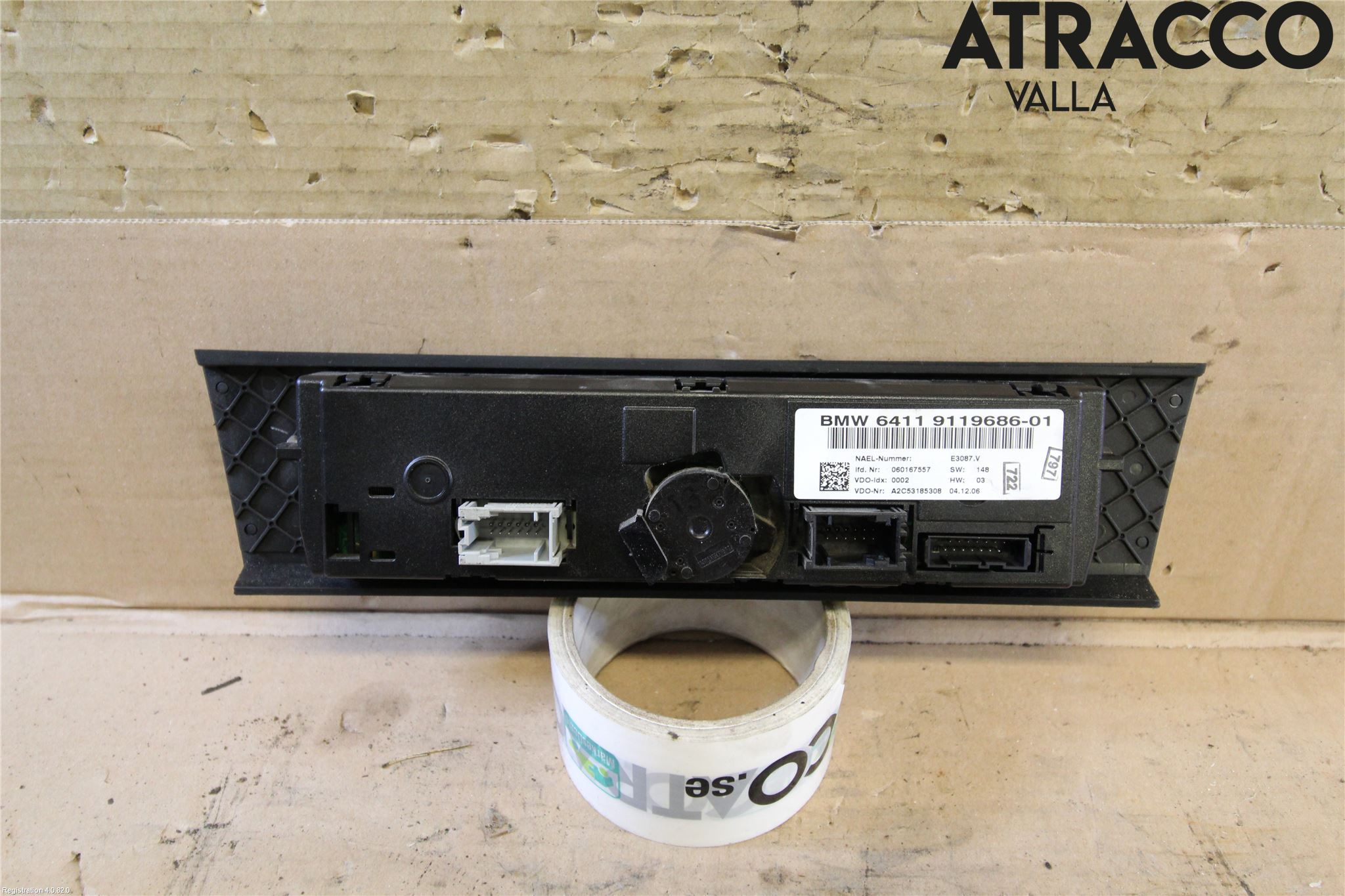 BMW 3 E90/91 SED/TOU 05-12 Ac Styrenhet Ac Manöveren