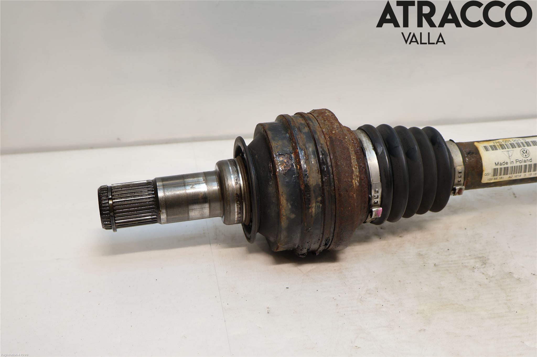 Volkswagen VW TOUAREG 7P 11-18 Drivaxel Bak Vä-Hö