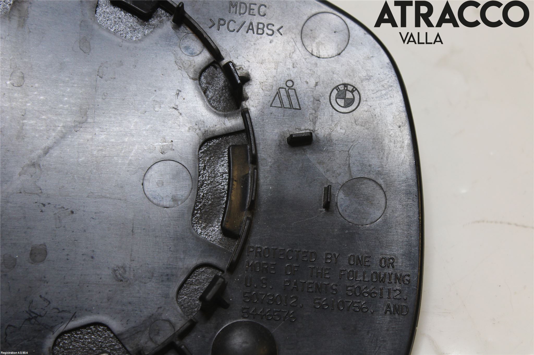 BMW X6 E71/E72   08-14 Spegelglas Vä