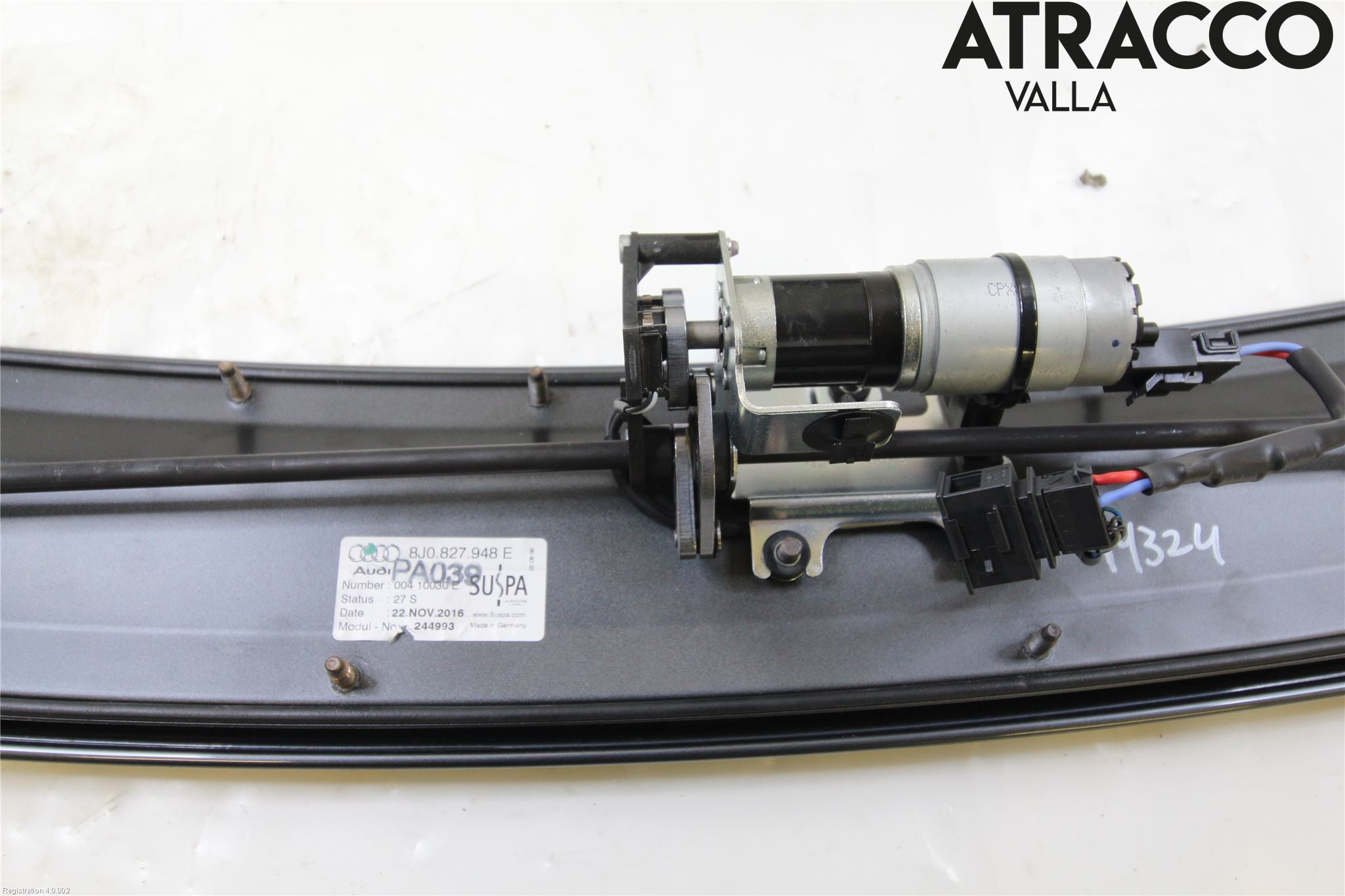 Audi TT/TTS 07-14 Spoiler Baklucka