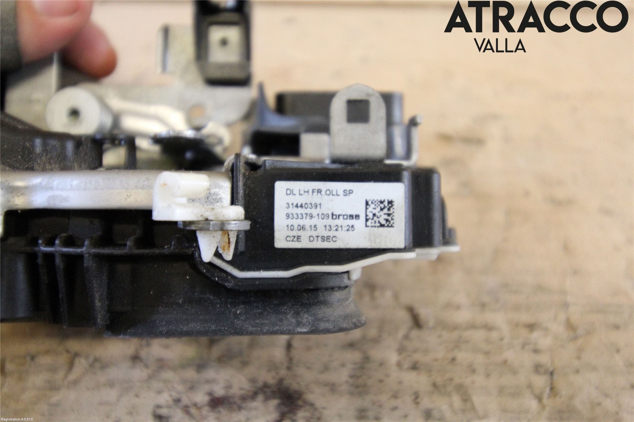 Volvo V40 12-19 Låskista-Dörrlås