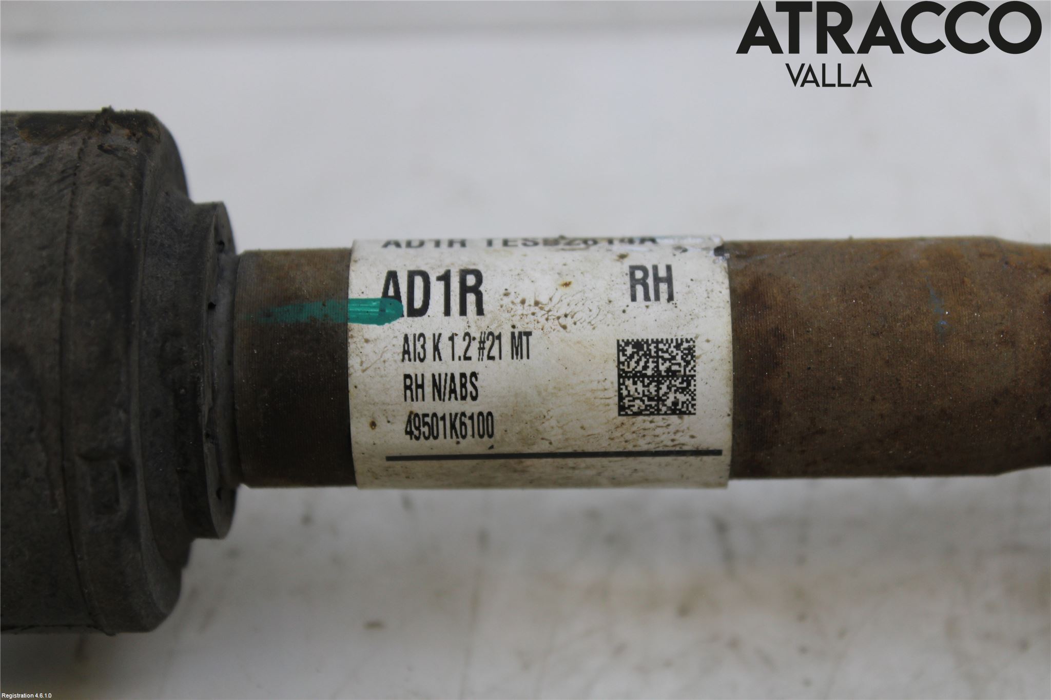 Hyundai i10 LA 20- Drivaxel Fram Höger