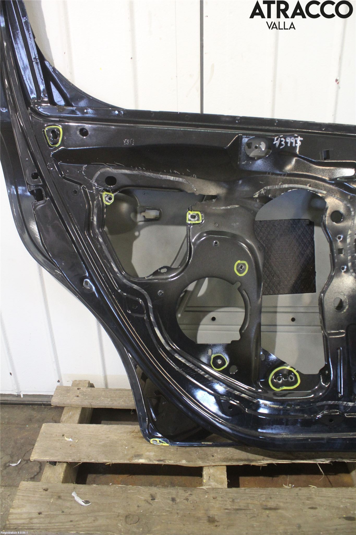 Peugeot 207 Dörr Bak Vänster