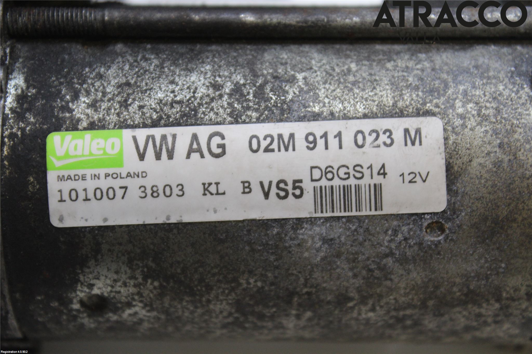 Audi TT/TTS 07-14 Startmotor