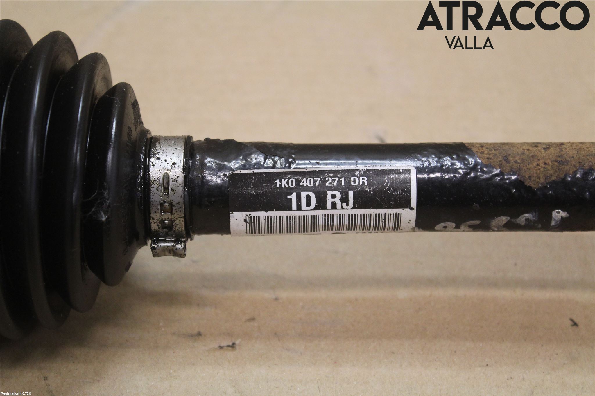 Volkswagen VW PASSAT 05-11 Drivaxel Fram Vänster