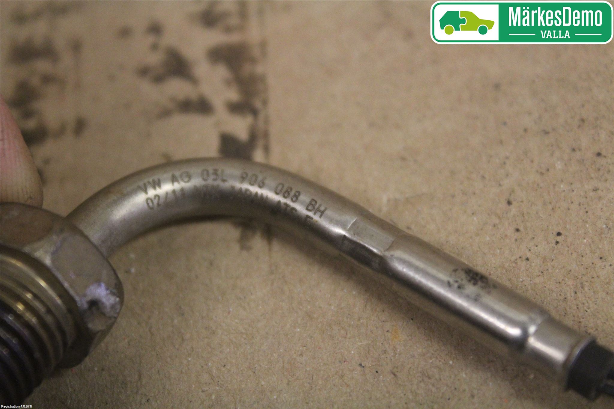 Volkswagen VW PASSAT 11-14 Givare Temp-Tryck Avgas