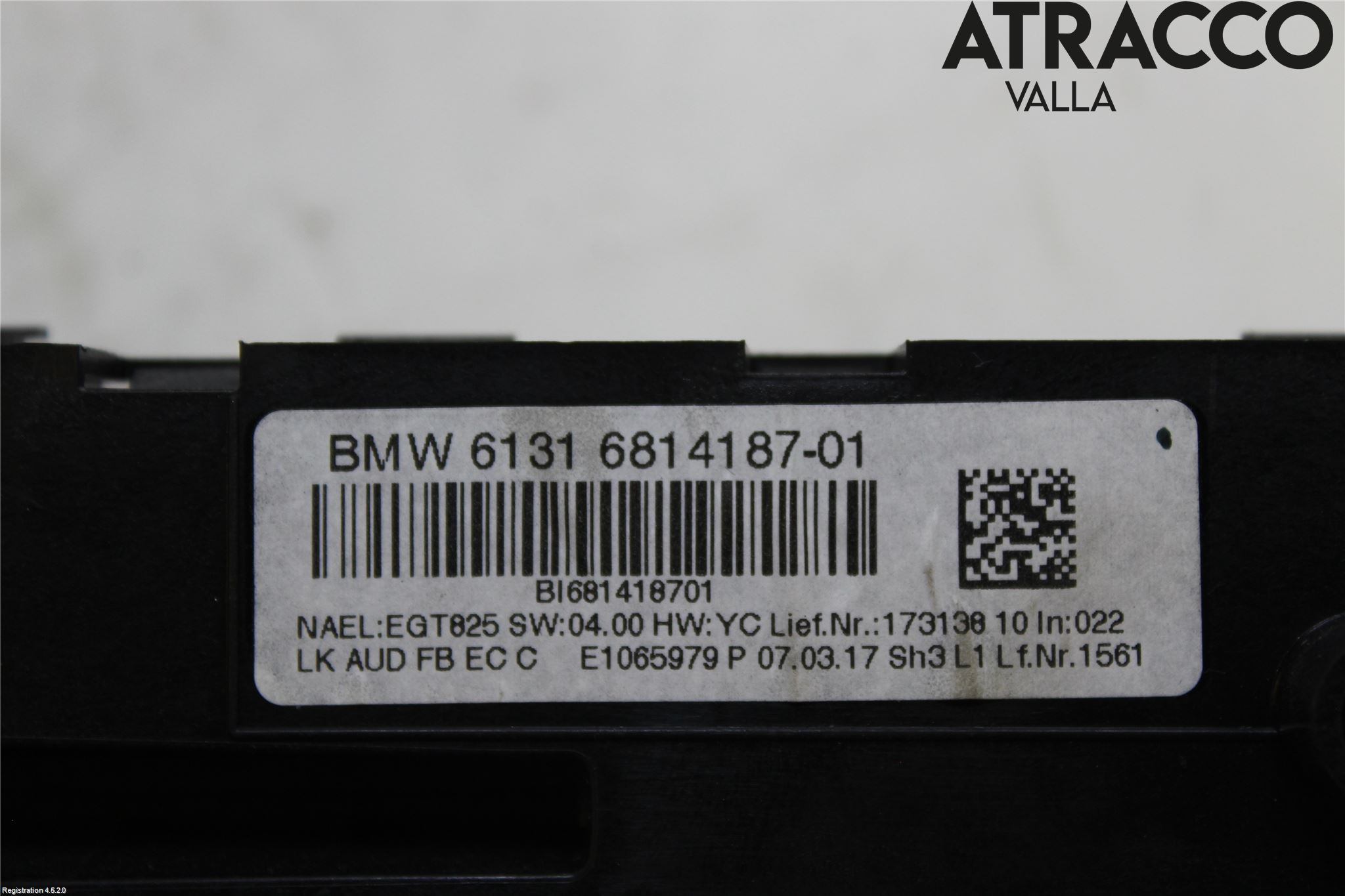BMW 3 F30/F31/F80 12-19 Cd Radio - Multimediapanel
