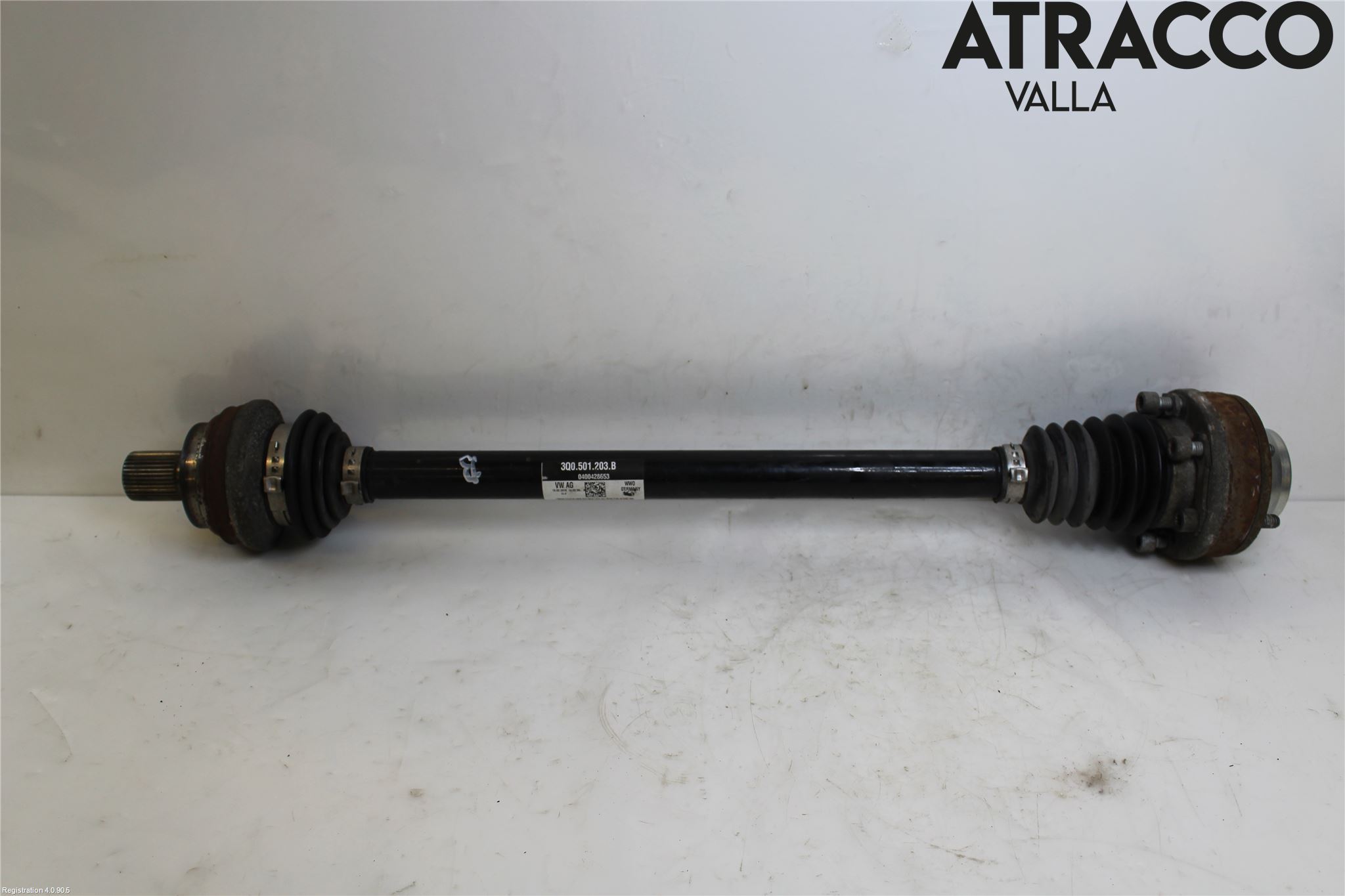 Volkswagen VW TIGUAN 16-24 Drivaxel Bak Vänster